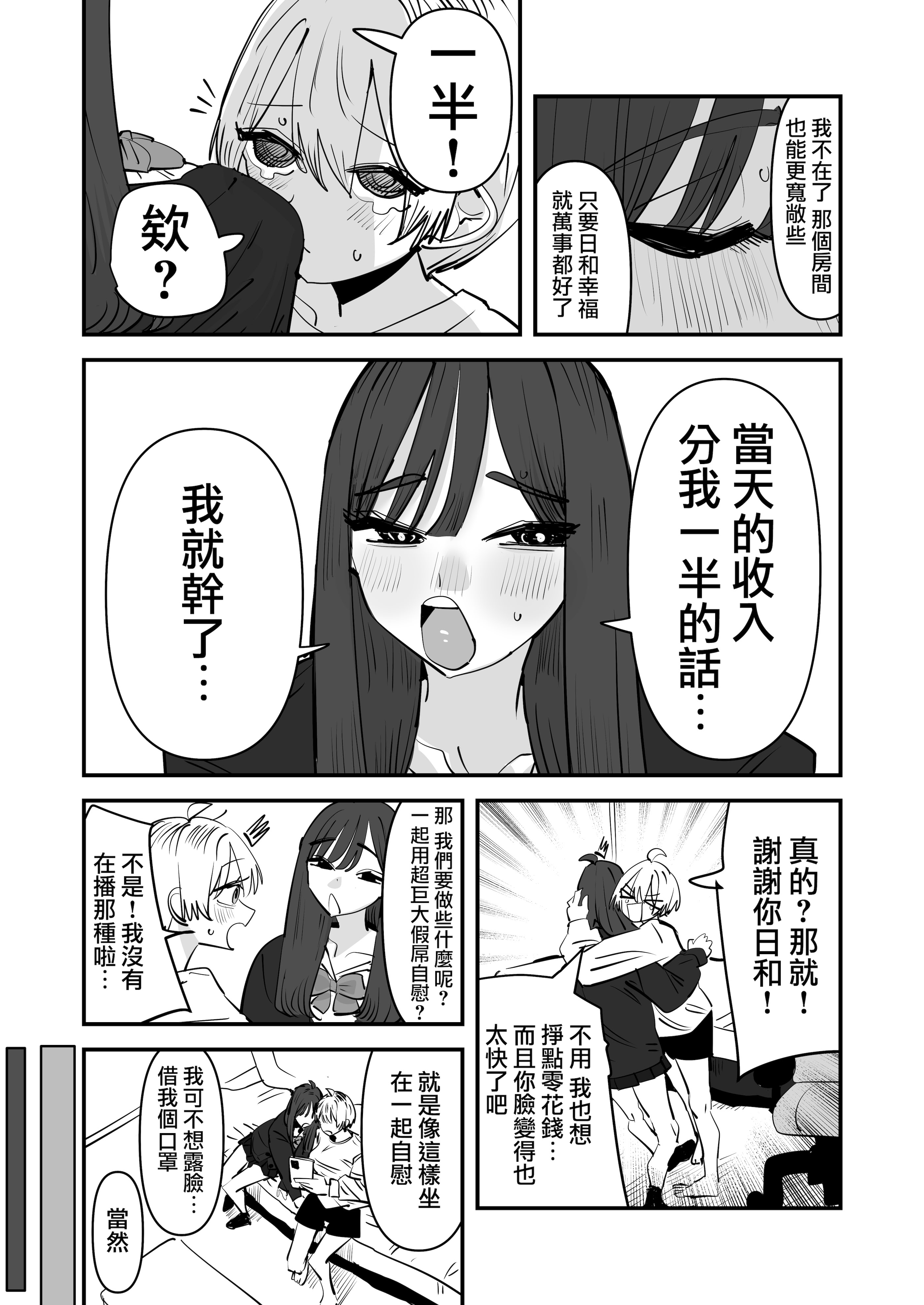 [アウェイ田] 姉妹でオナニー配信する話 20