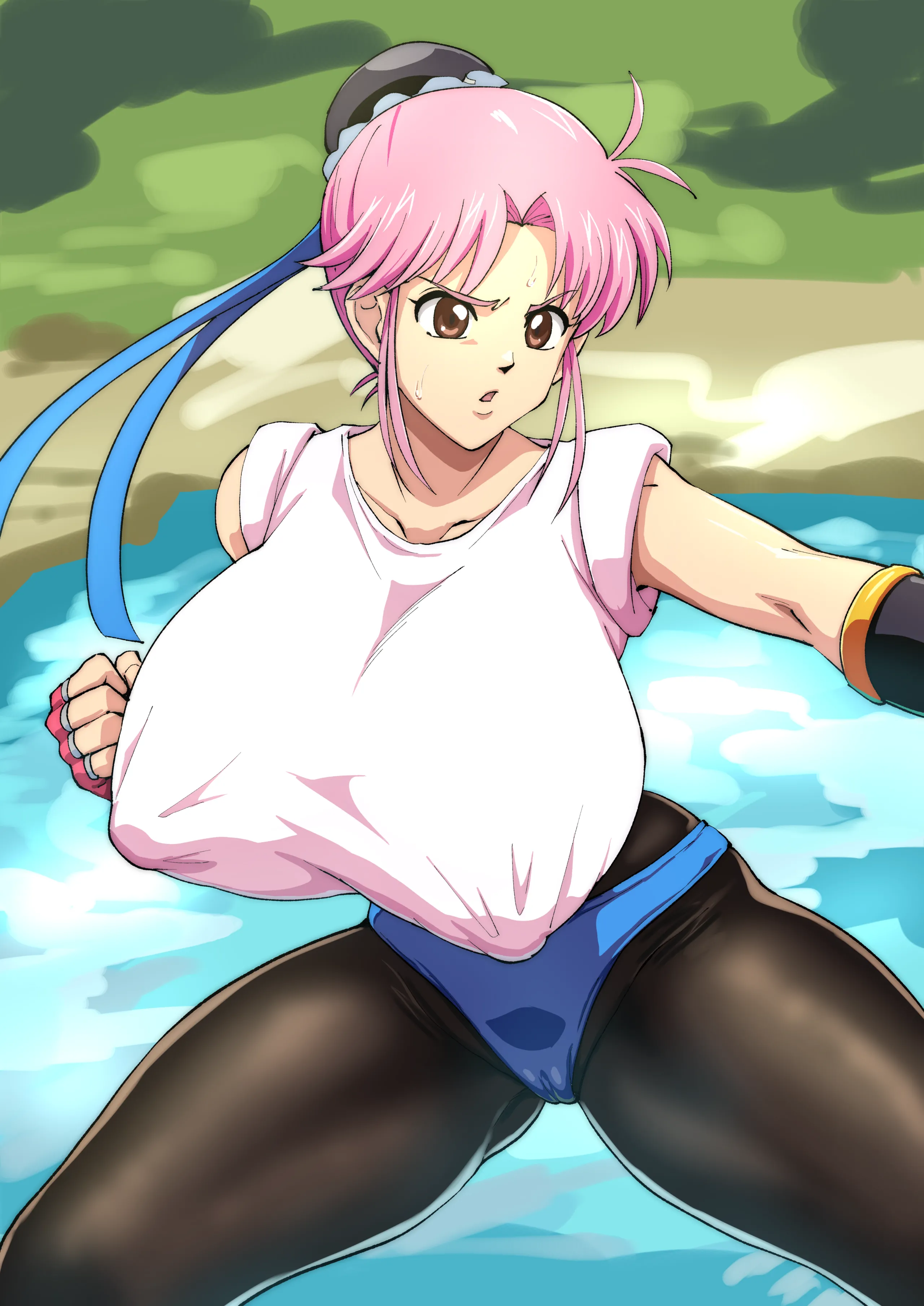 [いわお] 超魔“乳”生物と化したマァム (ドラゴンクエスト ダイの大冒険) 19