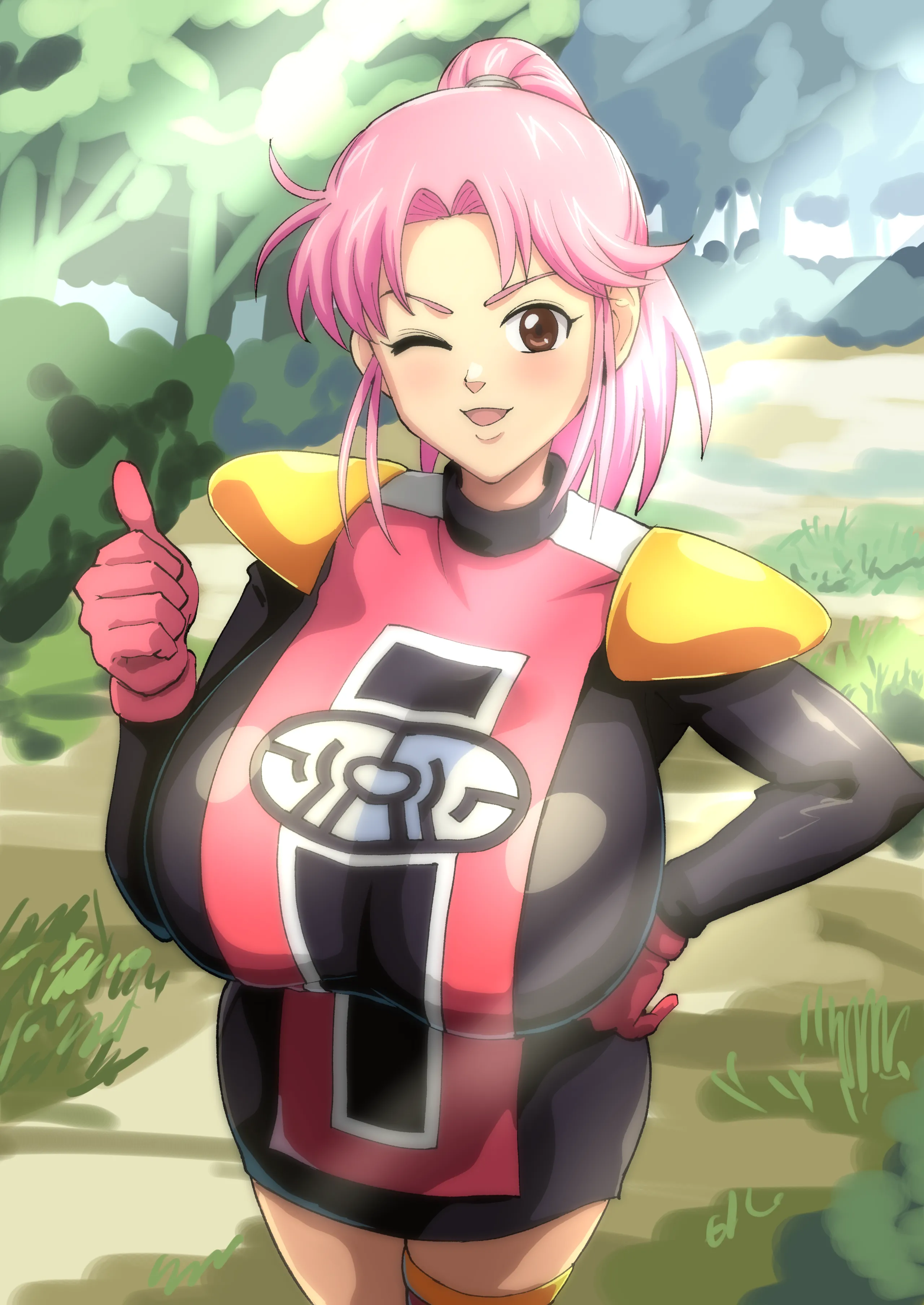 [いわお] 超魔“乳”生物と化したマァム (ドラゴンクエスト ダイの大冒険) 32