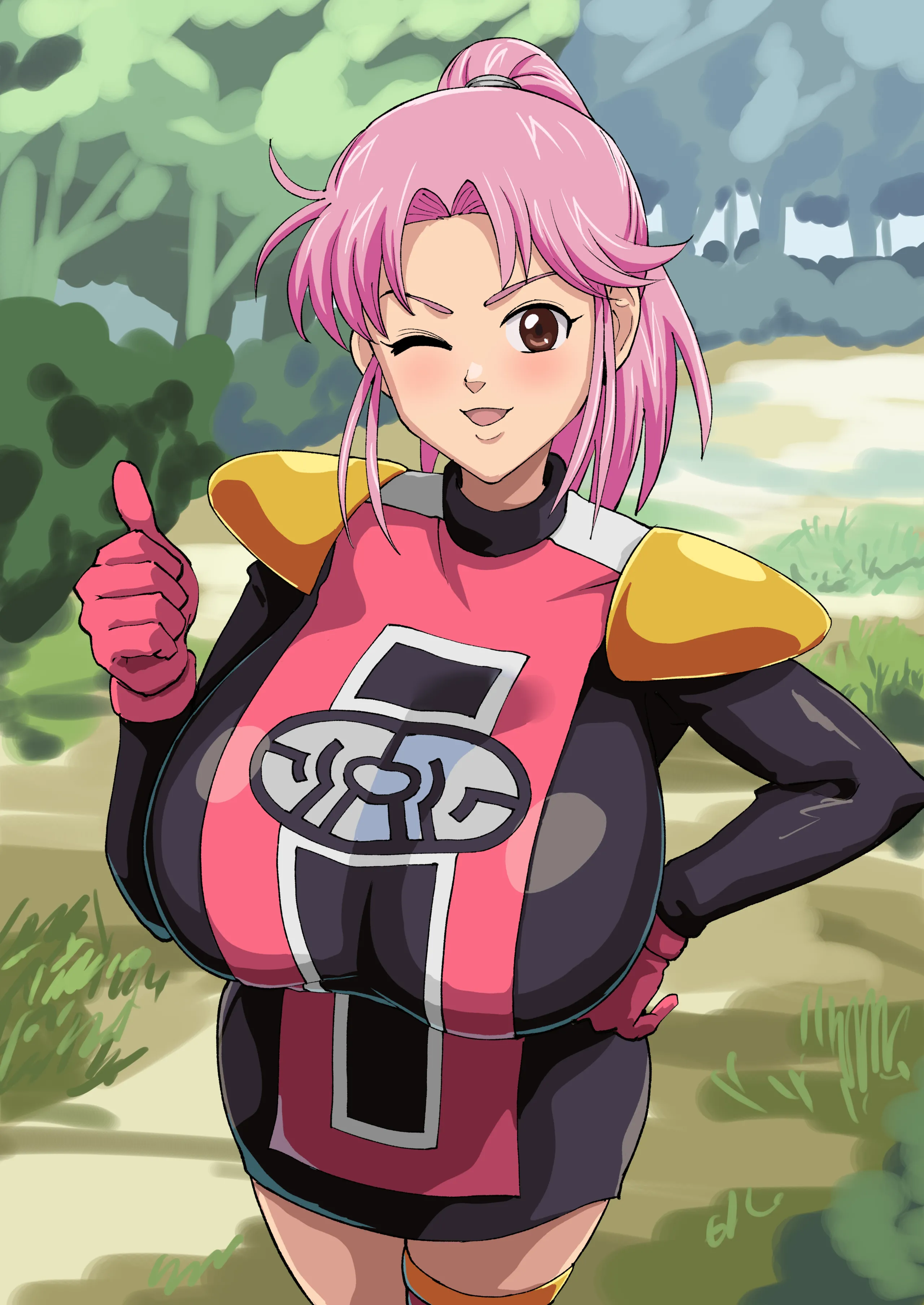 [いわお] 超魔“乳”生物と化したマァム (ドラゴンクエスト ダイの大冒険) 14