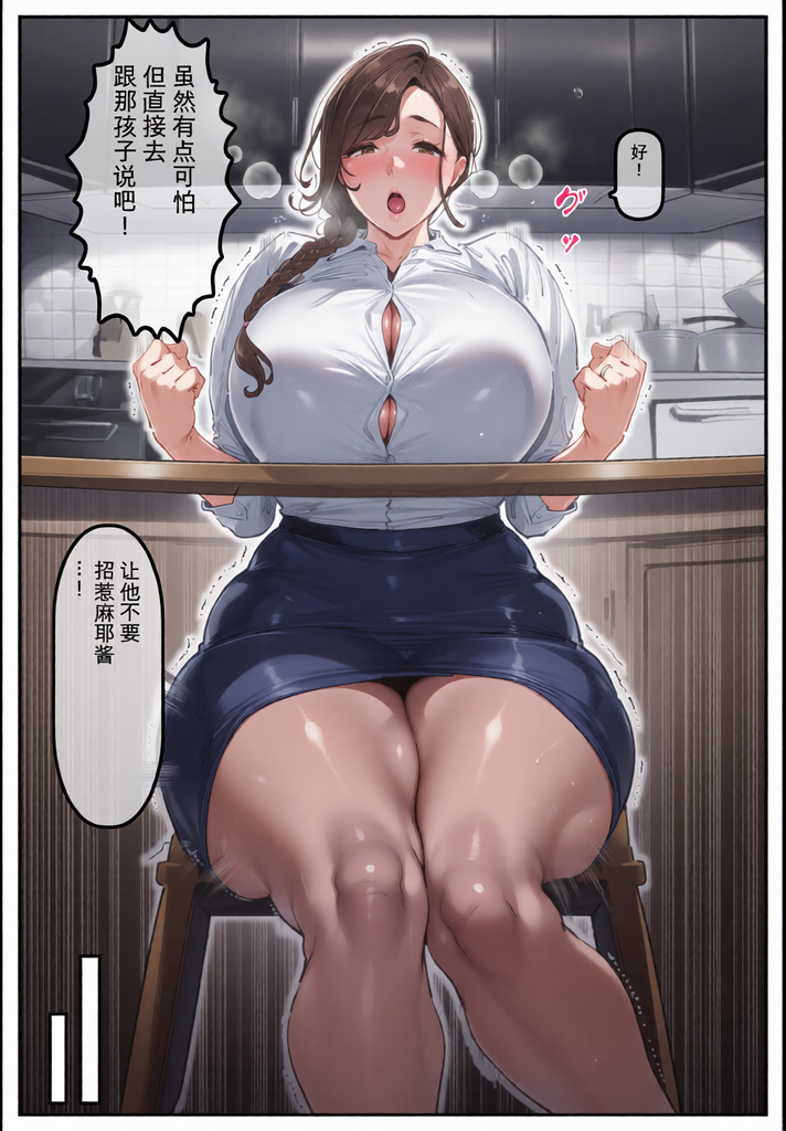 [彩漫社][シロクロスキー] ポニテちゃんはアナルに屈しない！1-2 23