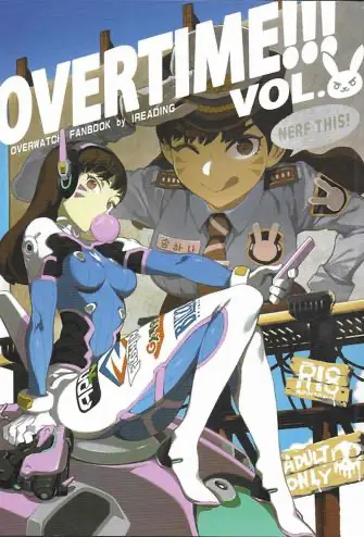 [日本漫画] OVERTIME!! OVERWATCH FANBOOK VOL.2 单本,PUA,肛门,黑丝丝袜