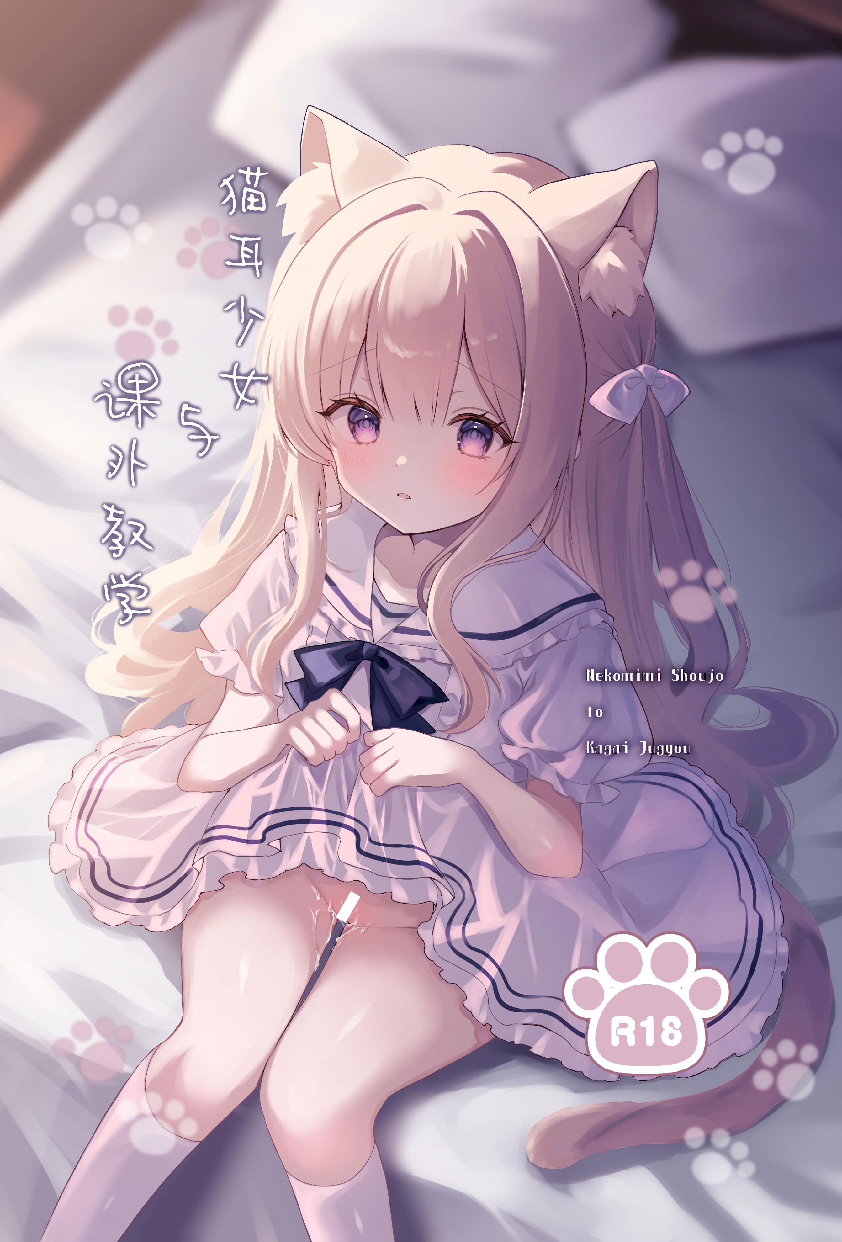 [日本漫画] [カルヴァドスおかわり] 猫耳少女と課外授業｜猫耳少女与课外教学 单本,萝莉,调教,单女,单男