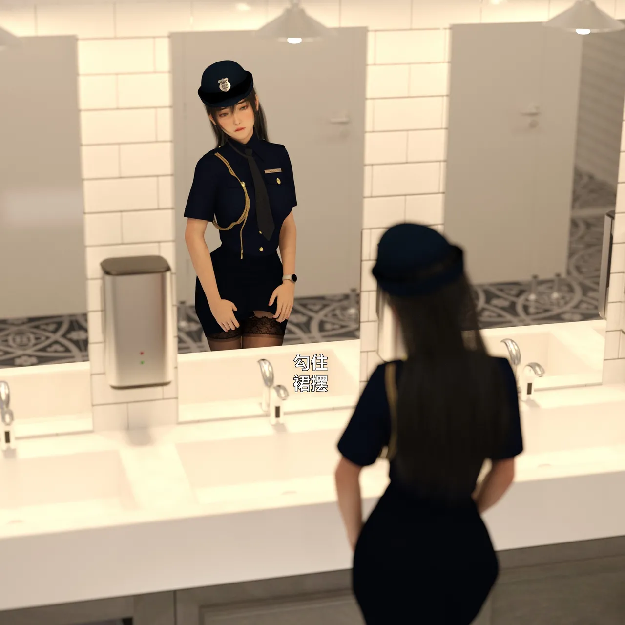 [日本漫画] [小飞鼠]黑丝女警队1-5番外1-4合集 单本,高潮潮吹,黑丝丝袜,调教,强奸,巨乳大奶,束缚,制服,丝袜#[100P]-57