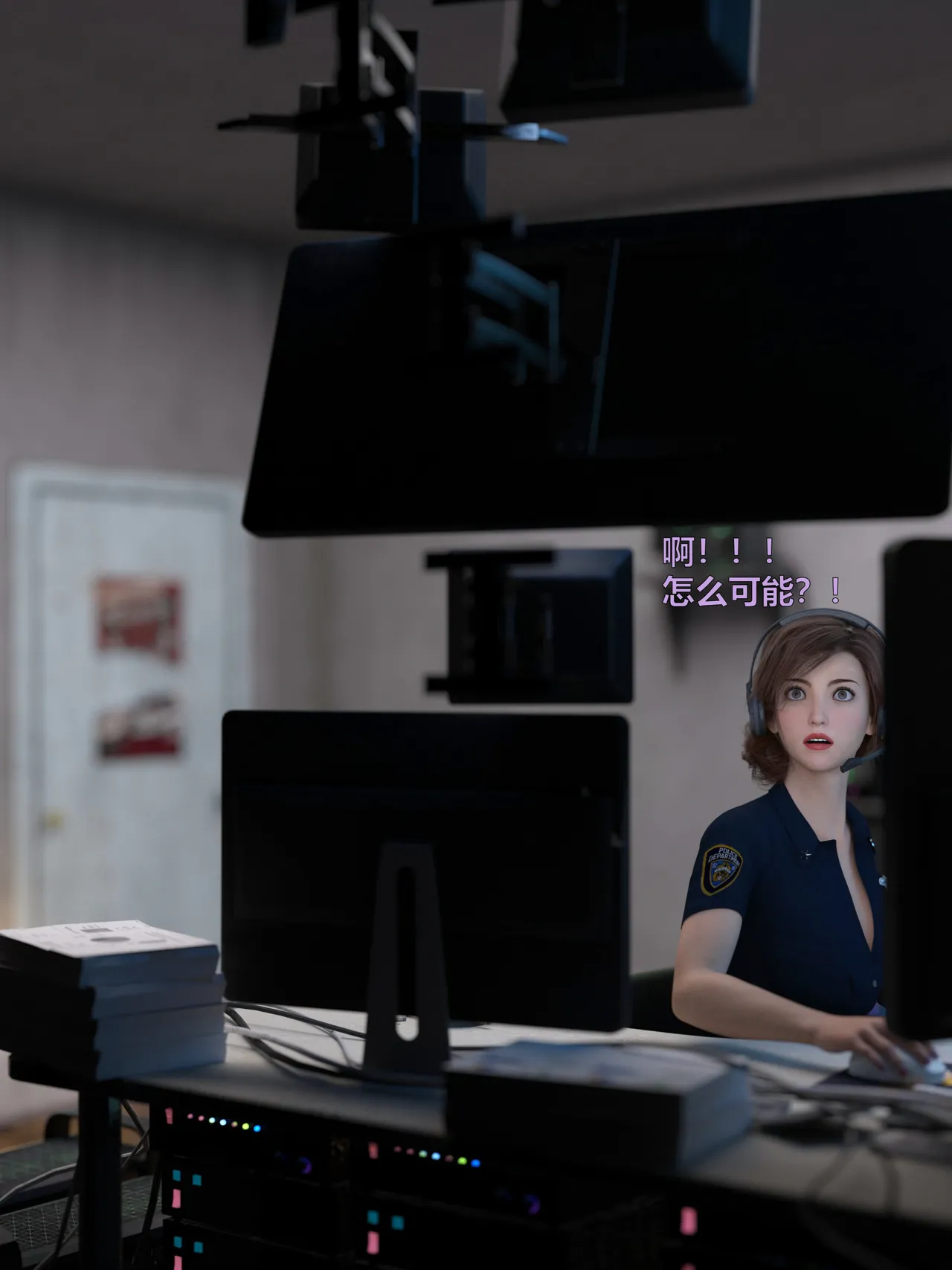 [日本漫画] [小飞鼠]黑丝女警队1-5番外1-4合集 单本,高潮潮吹,黑丝丝袜,调教,强奸,巨乳大奶,束缚,制服,丝袜#[100P]-24