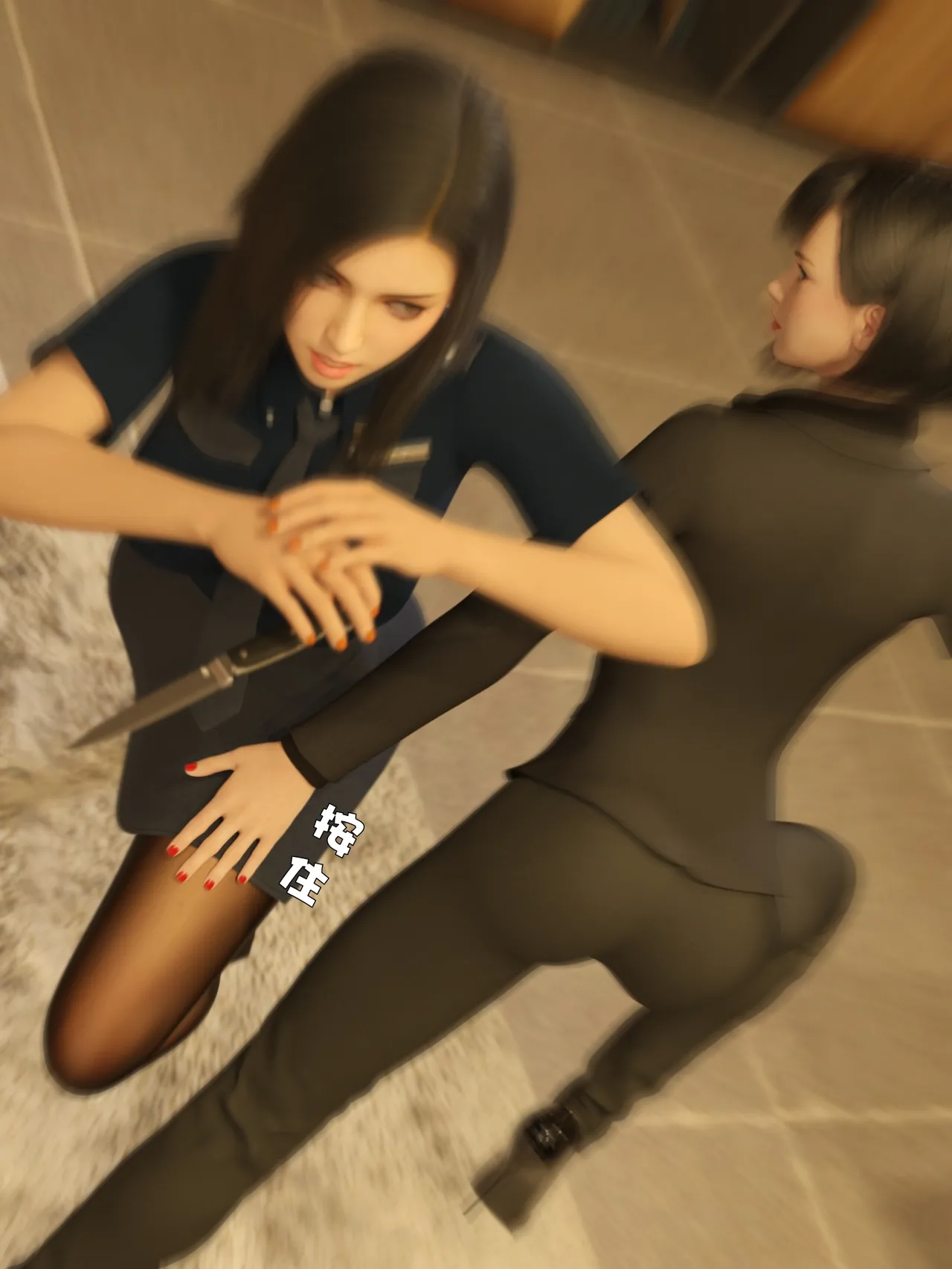 [日本漫画] [小飞鼠]黑丝女警队1-5番外1-4合集 单本,高潮潮吹,黑丝丝袜,调教,强奸,巨乳大奶,束缚,制服,丝袜#[100P]-34