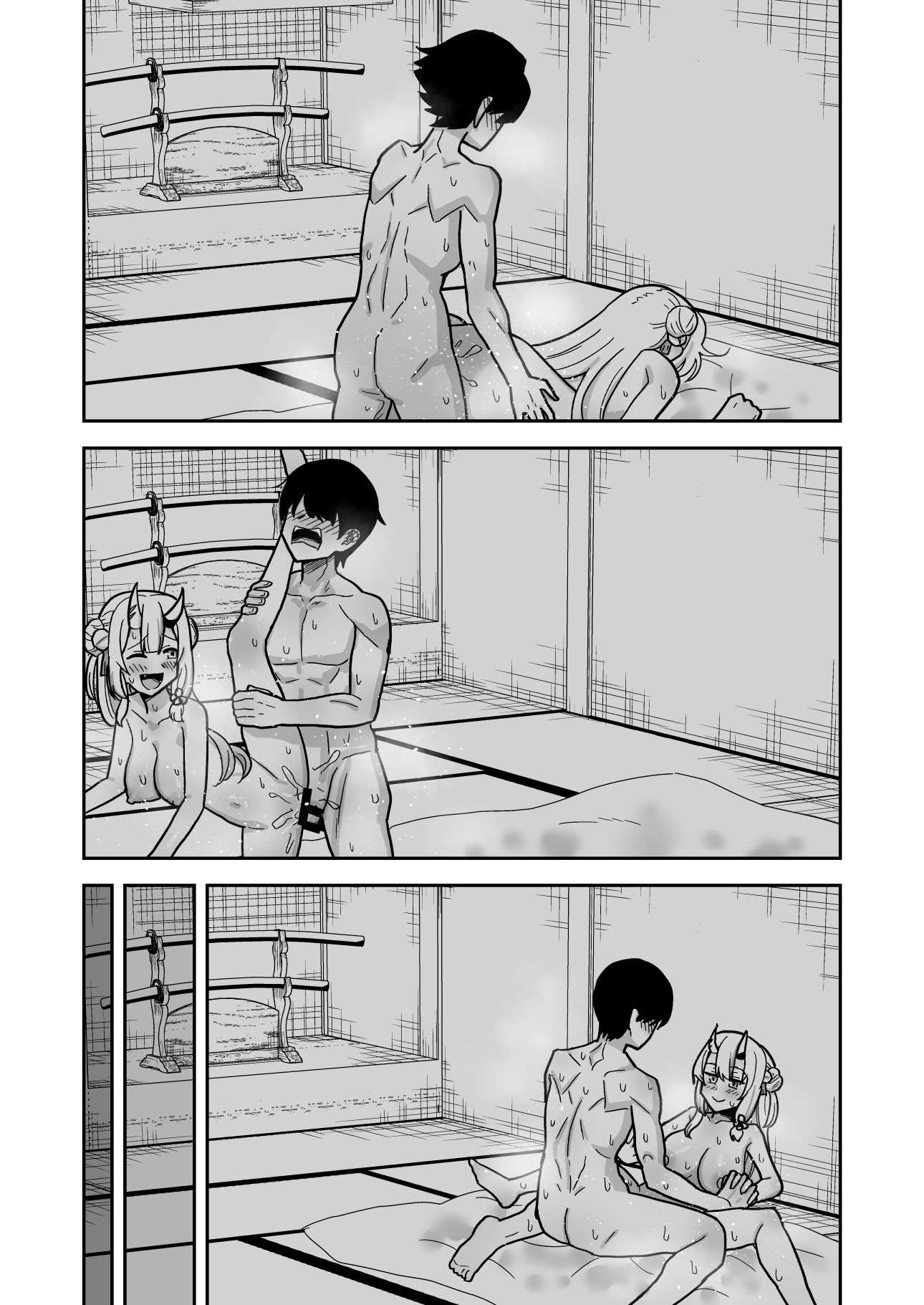 [日本漫画] [cl] 童貞が鬼のあ〇めちゃんに食べられちゃう話 (ホロライブ) 单本,萝莉,调教,单女,内射中出#[23P]-21