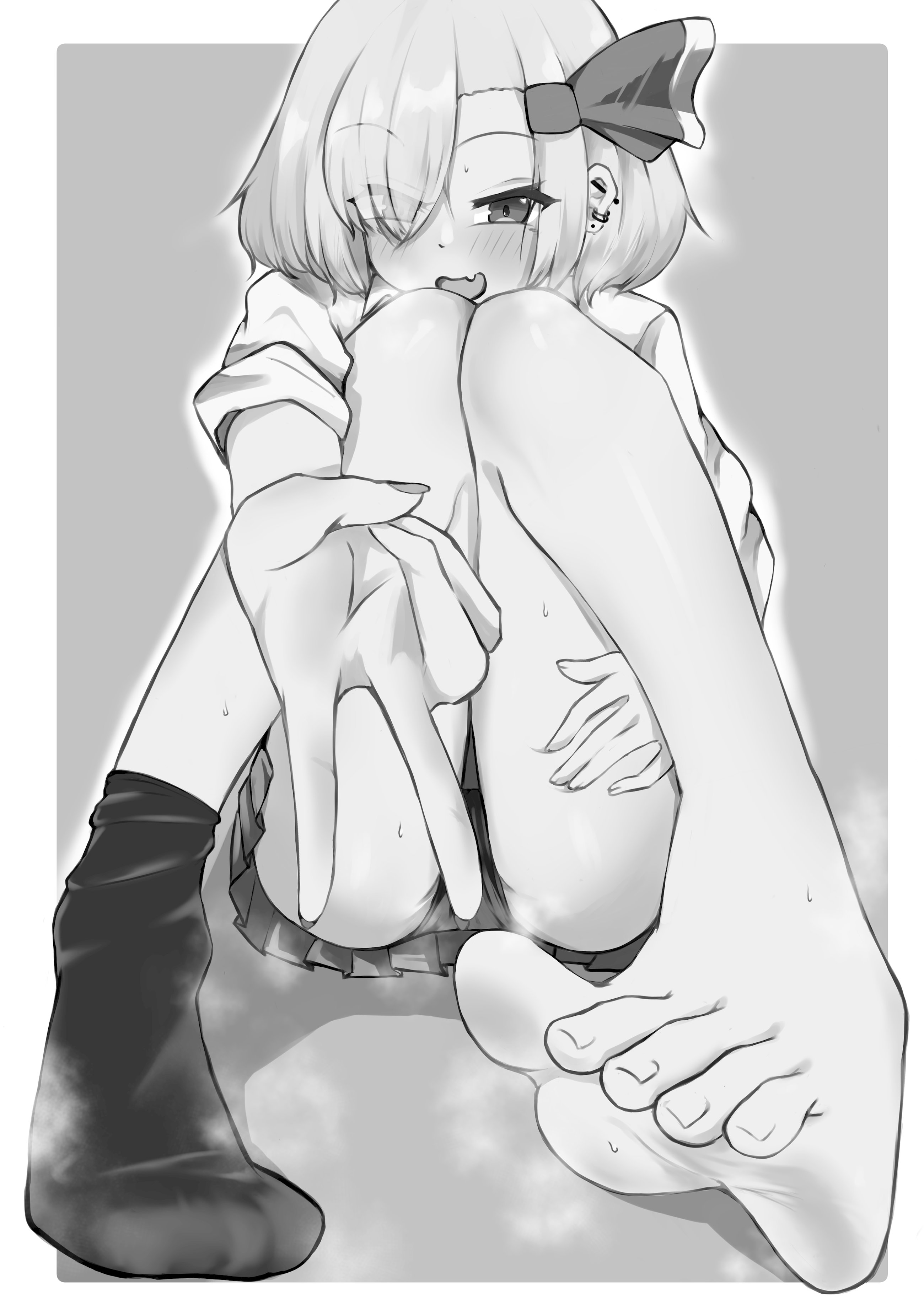 [日本漫画] [金幼日 (みあるみ)] JKルーミアちゃんと秘密の撮影 (東方Project) [DL版] 单本,黑丝丝袜,萝莉,调教,单女#[16P]-2