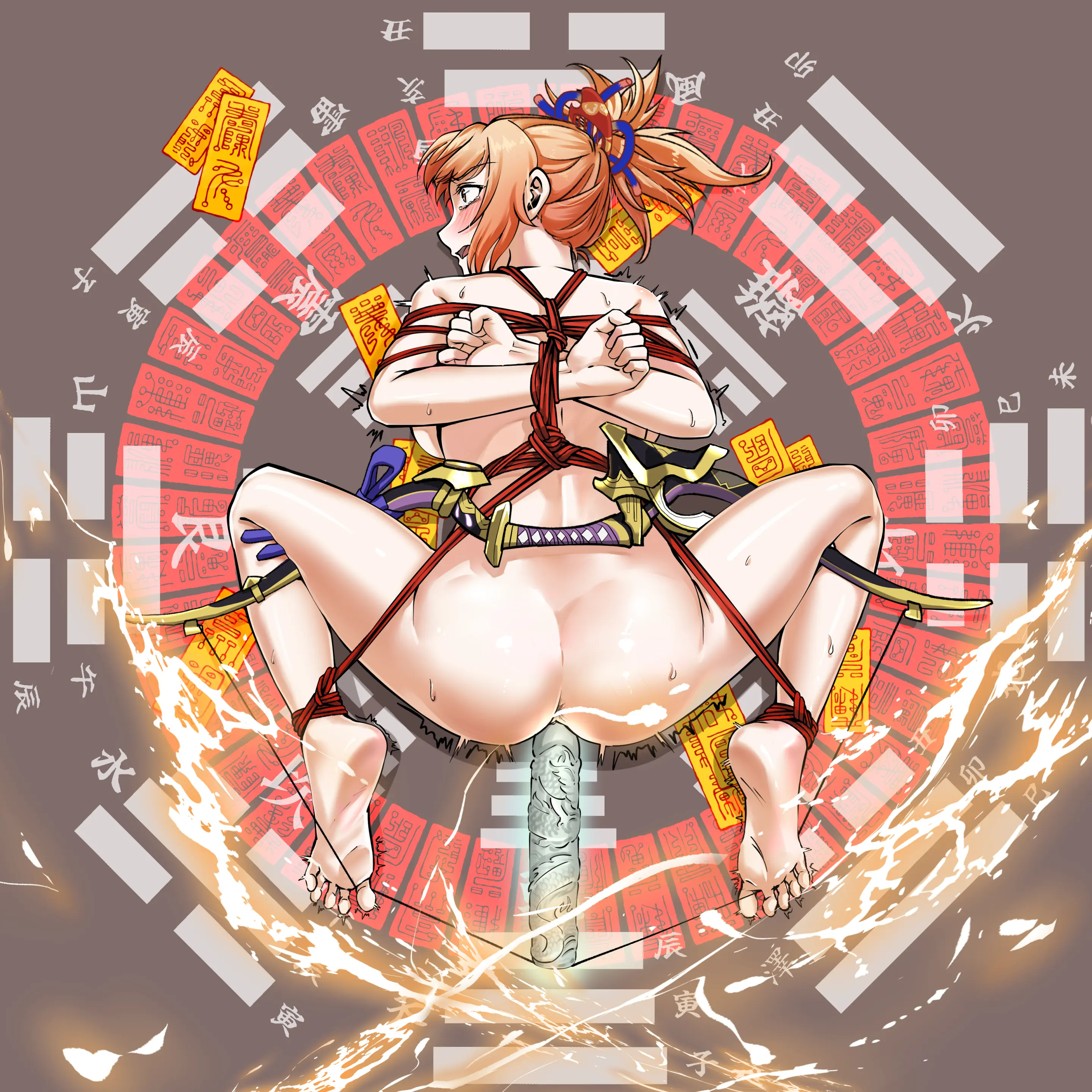 [日本漫画] [㍿白トリ食品]稲妻の刑+宵宫の陣 [中国翻訳][無修正] 单本,高潮潮吹,调教,强奸,巨乳大奶#[41P]-38