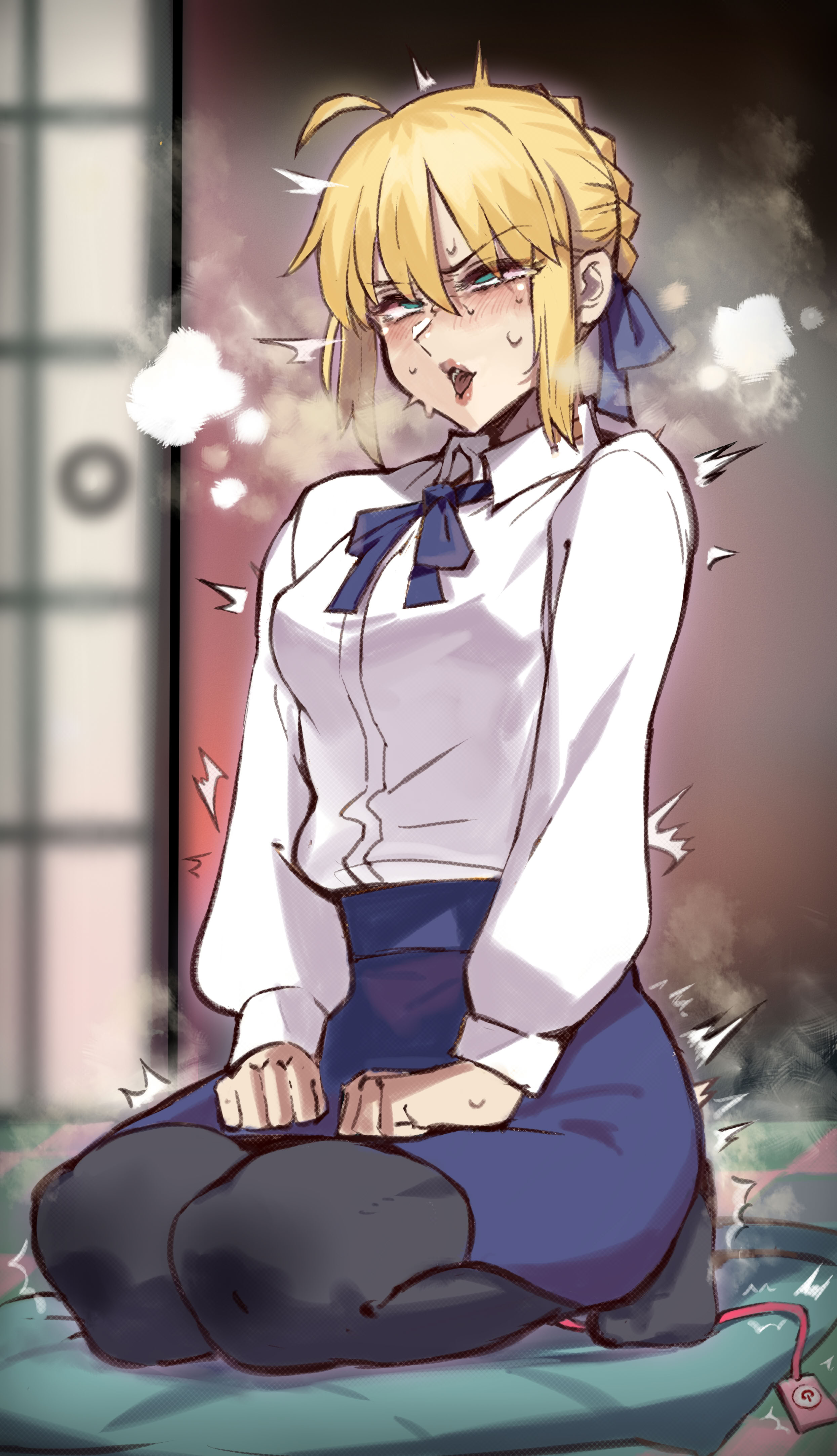 [日本漫画] [Hiro潶] 《~英霊百足蹂躙~剑士之觉悟篇》 单本,高潮潮吹,黑丝丝袜,萝莉,巨乳大奶,大阴茎#[23P]-18