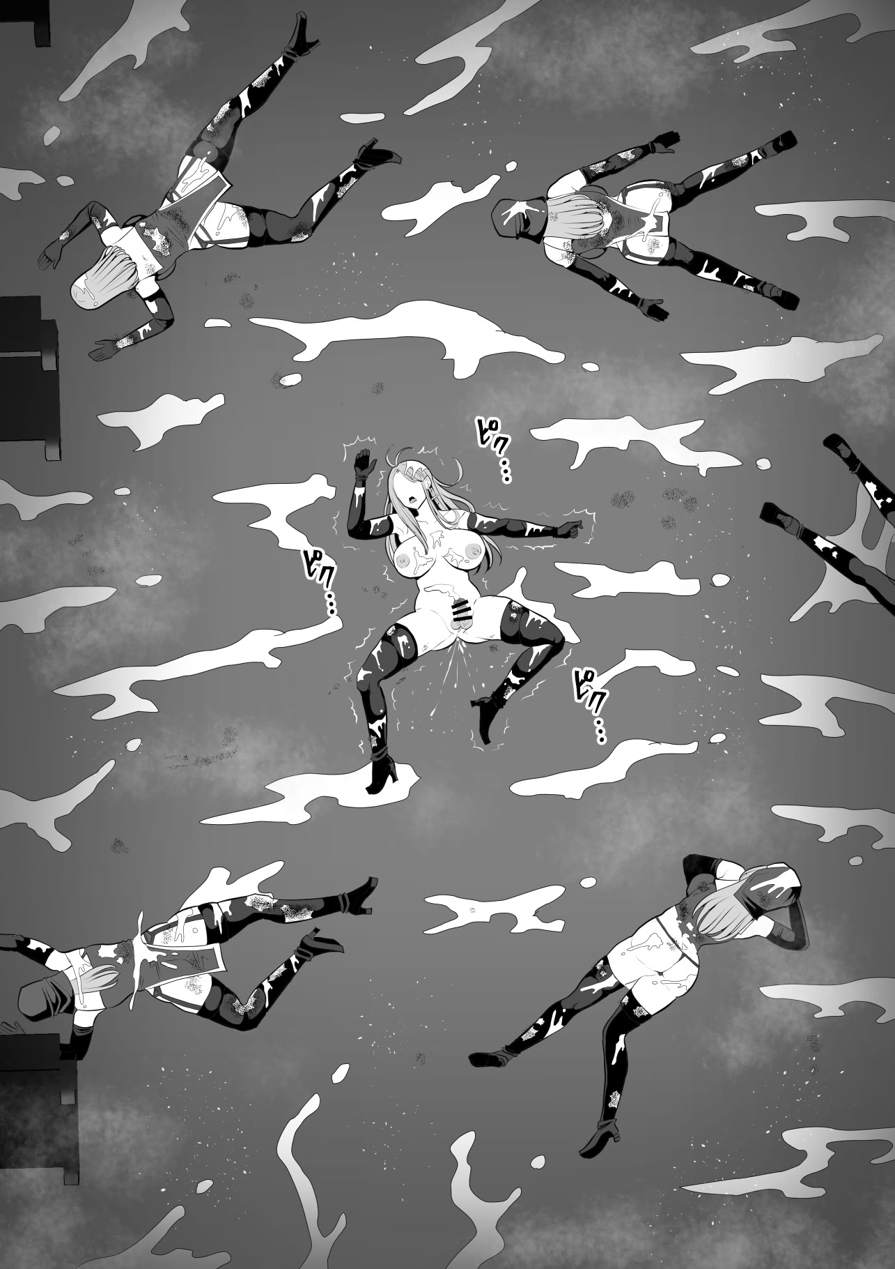 [日本漫画] [白い天道虫 (た ta)] ふたなり射精管理!5 ～100日後に射精する退魔使徒ミーナ～ 单本,巨乳大奶,露出,大阴茎#[55P]-52