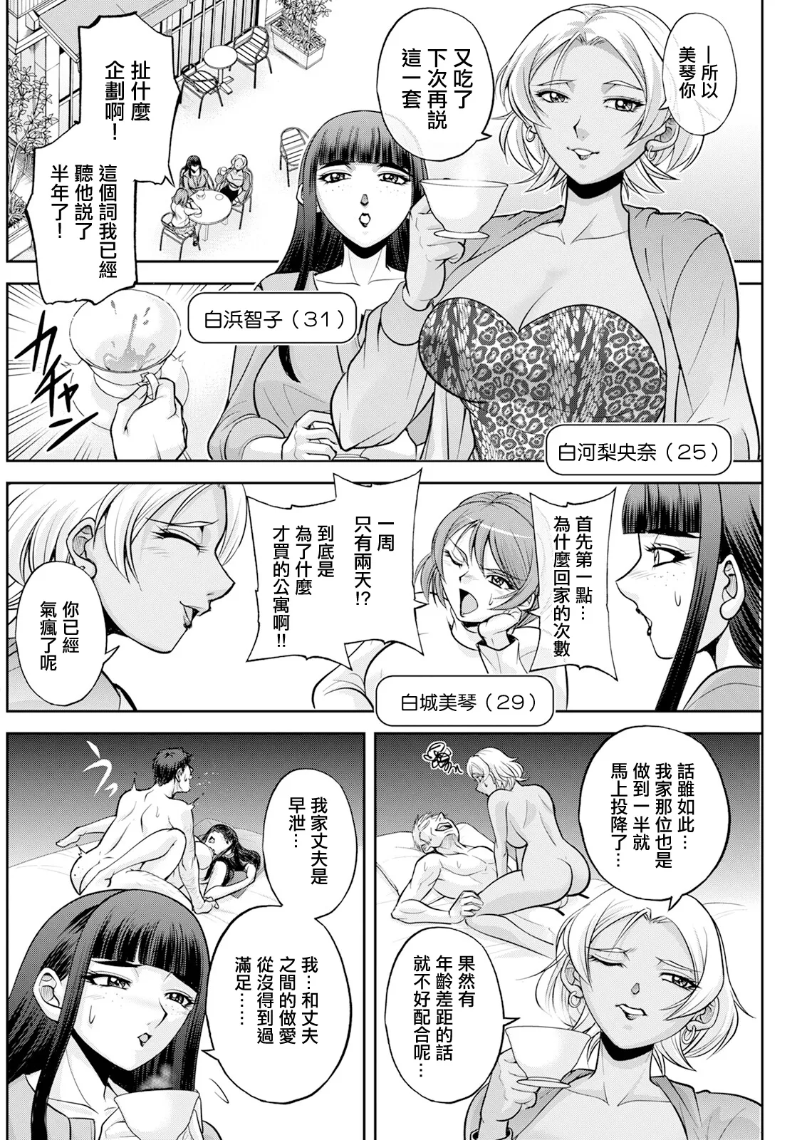 [日本漫画] [沙神よしつね]白詰草の人妻たち 单本,高潮潮吹,巨乳大奶,露出,大阴茎#[35P]-8