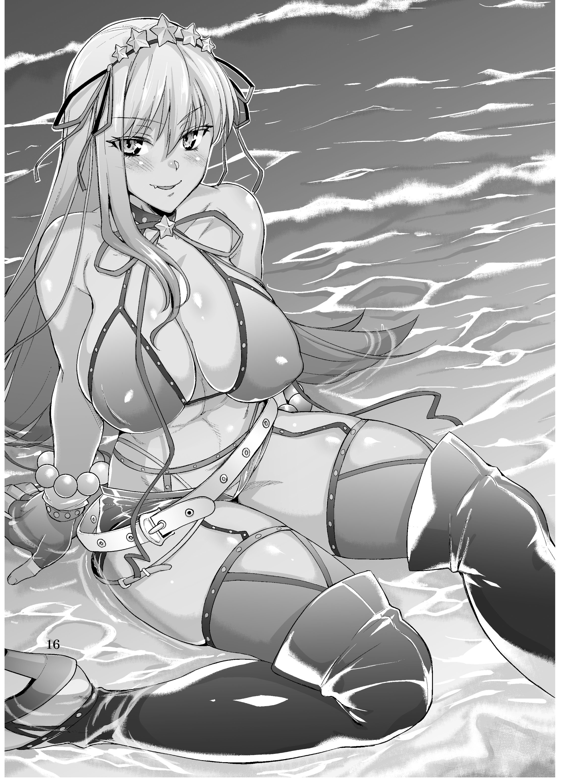 [日本漫画] [04U (陵たすく)] カルデアの情事 (水着BB編) (Fate／Grand Order) [DL版] 单本,御姐女王,巨乳大奶#[14P]-14