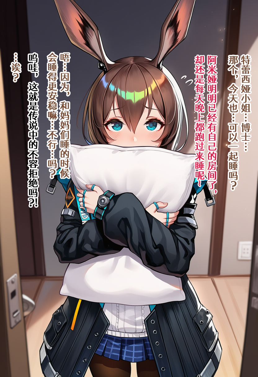 [日本漫画] [贱兔]半夜偷偷用扶她幼兔小鸡鸡蹭人的小阿米娅就该被狠狠惩罚！[AI Generated] 单本,御姐女王,调教,巨乳大奶,露出#[59P]-40