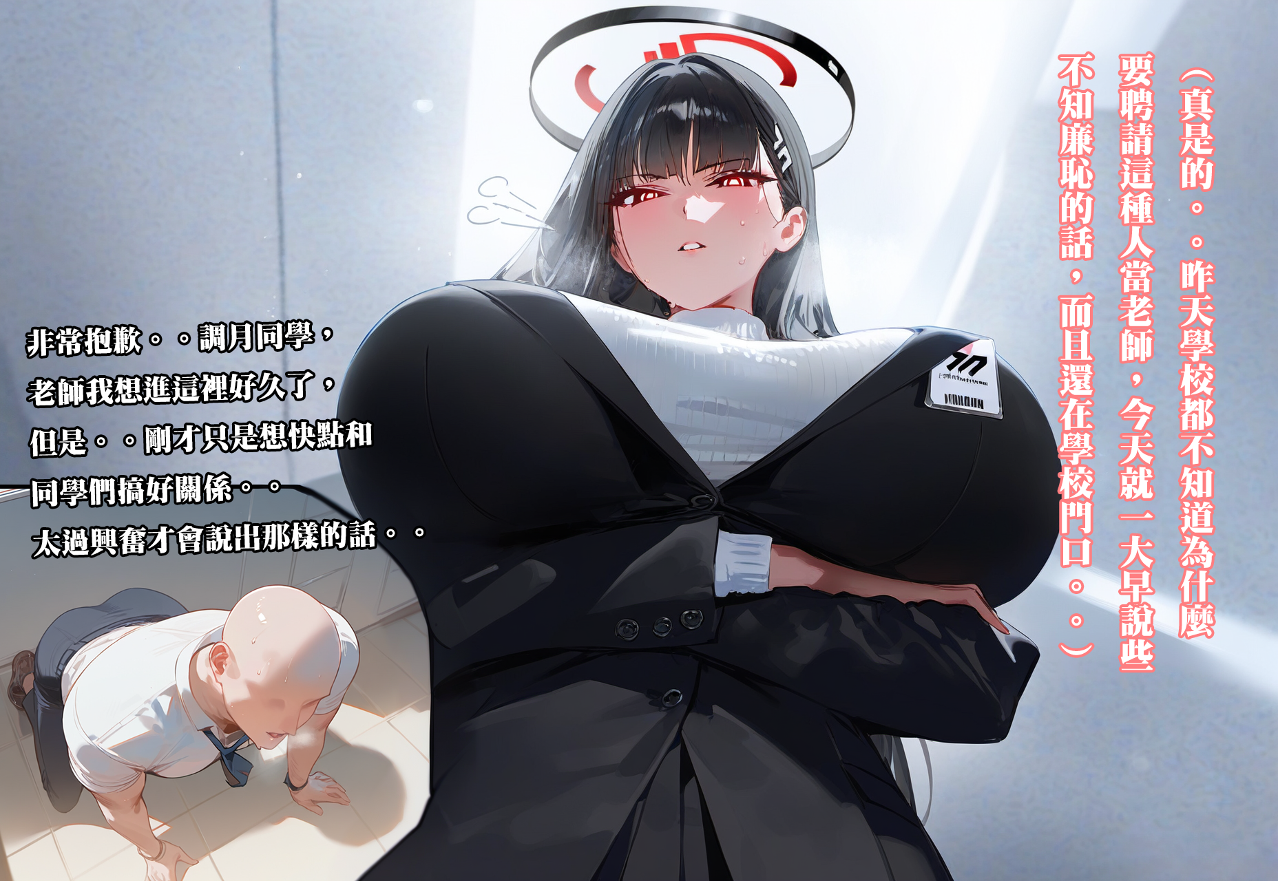 [日本漫画] 【Dyoshi_S】Hypnosis APP: Tsukatsuki Rio 单本,御姐女王,黑丝丝袜,巨乳大奶,大阴茎#[35P]-19