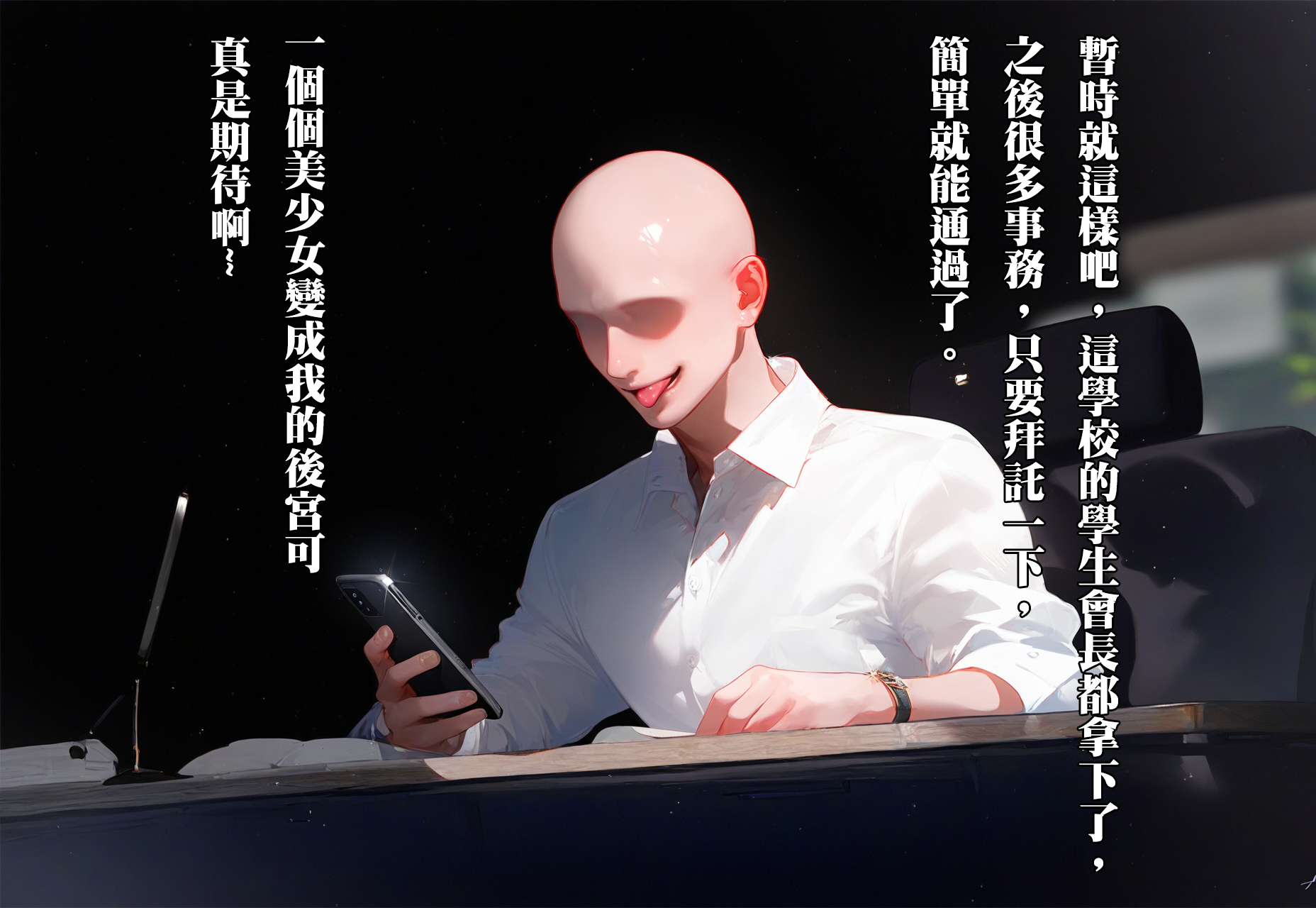 [日本漫画] 【Dyoshi_S】Hypnosis APP: Tsukatsuki Rio 单本,御姐女王,黑丝丝袜,巨乳大奶,大阴茎#[22P]-21