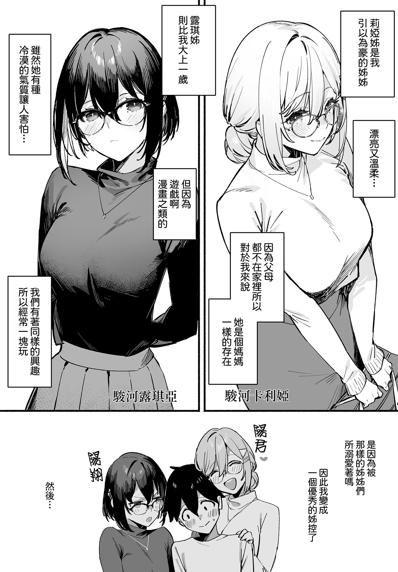[日本漫画] [92M] しすたーこんとらすと 1.5 (COMIC ルクセリア vol.01) [DL版] 单本,眼镜,巨乳大奶,姐姐,内射中出#[22P]-2