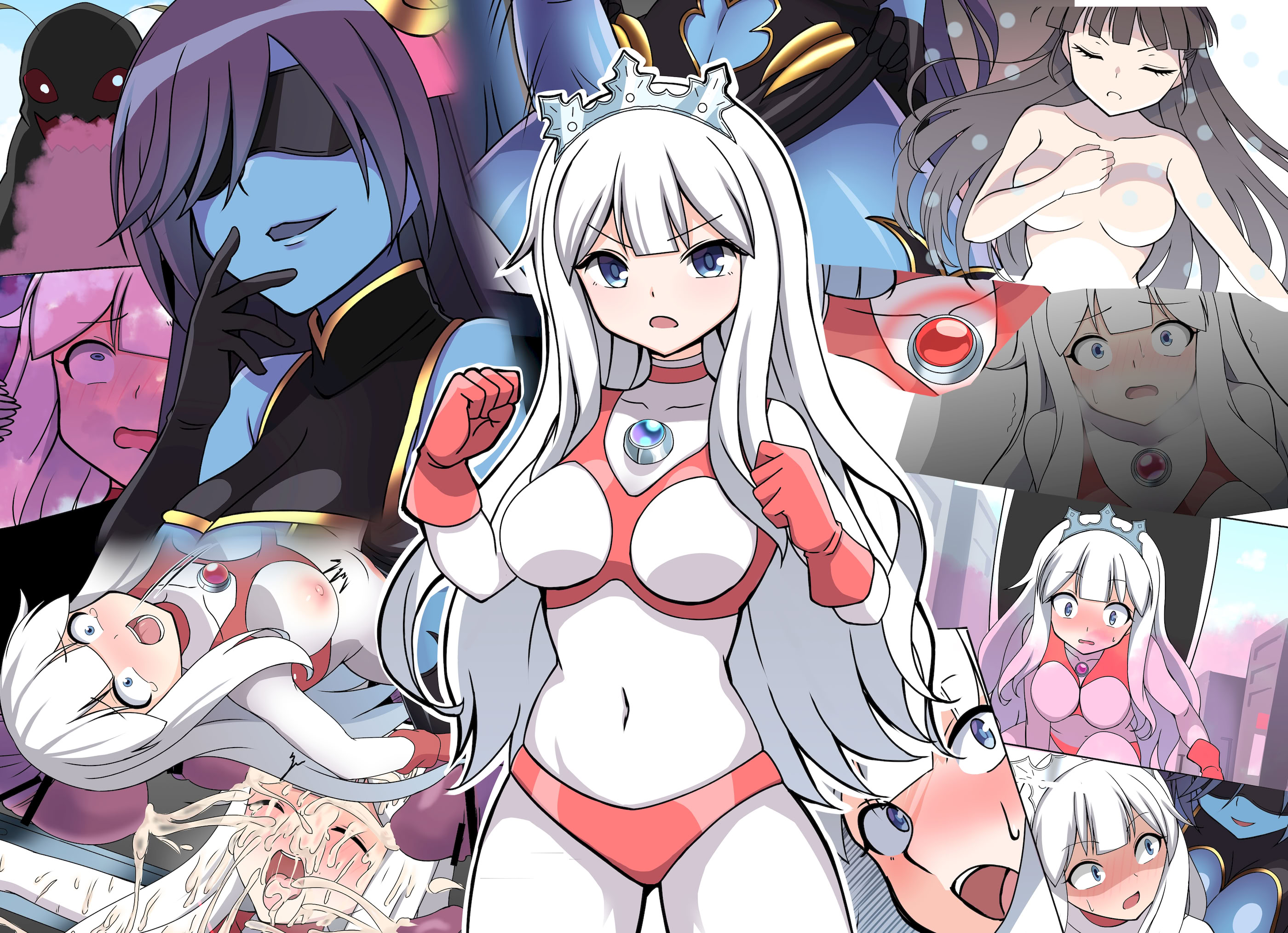 [日本漫画] [G’sfactory] 闘え!アルティマミレーヌ コミックエディションVOL.1｜战斗吧！ULTIMA米蕾努 漫画版VOL.1 单本,巨乳大奶,露出,大阴茎#[53P]-2