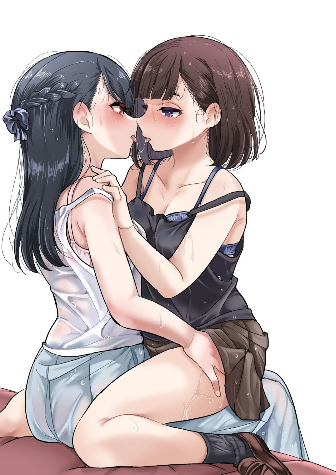 [日本漫画] [ブラクラ堂 (タケシス)] 夏の雨 [DL版] 单本,巨乳大奶,露出,大阴茎#[22P]-22