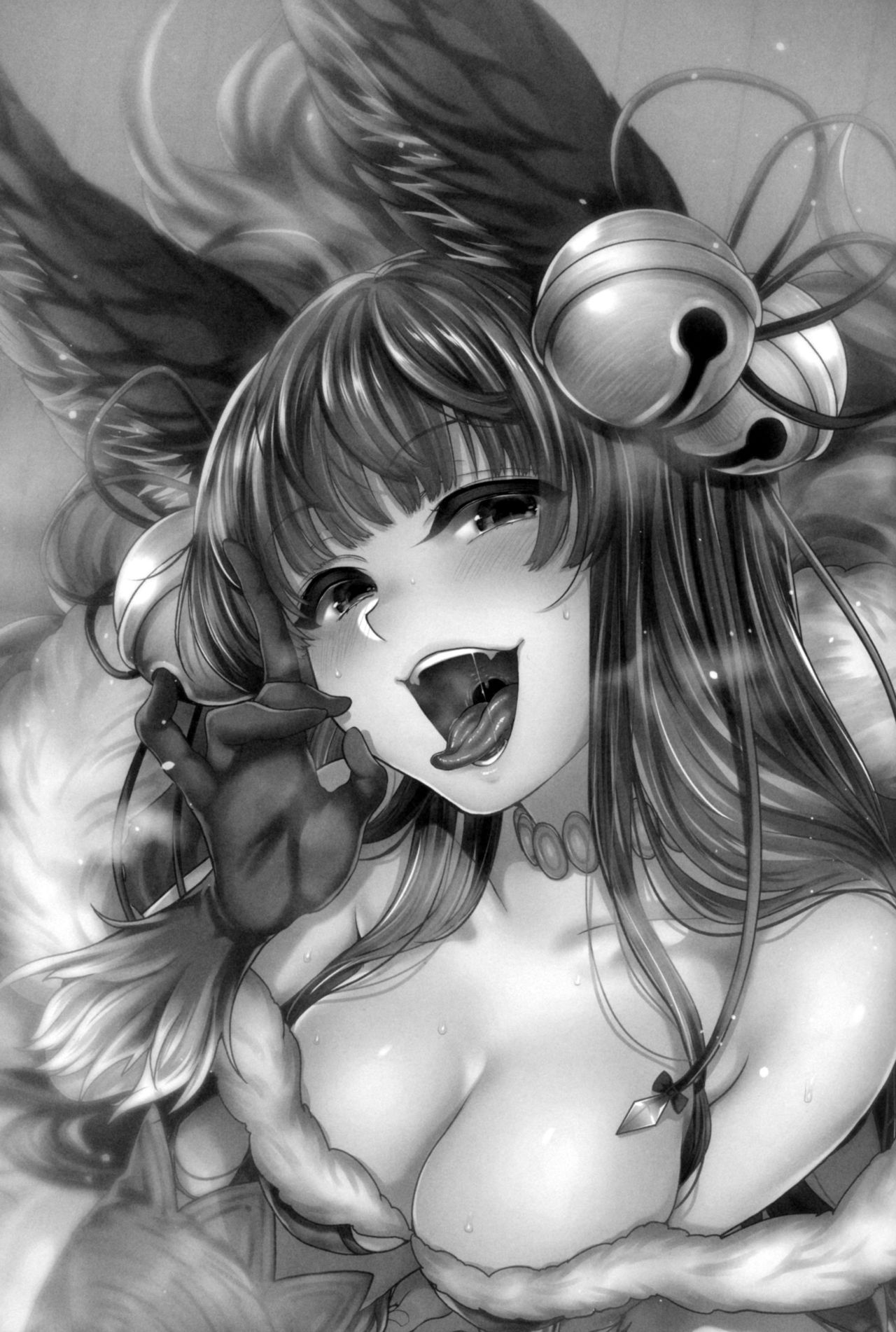 [日本漫画] (C96) [NIGHT FUCKERS (Mitsugi)] Nurunuru Fellation Summer (Granblue Fantasy)  单本,单女,兽耳,单男,口交#[40P]-2