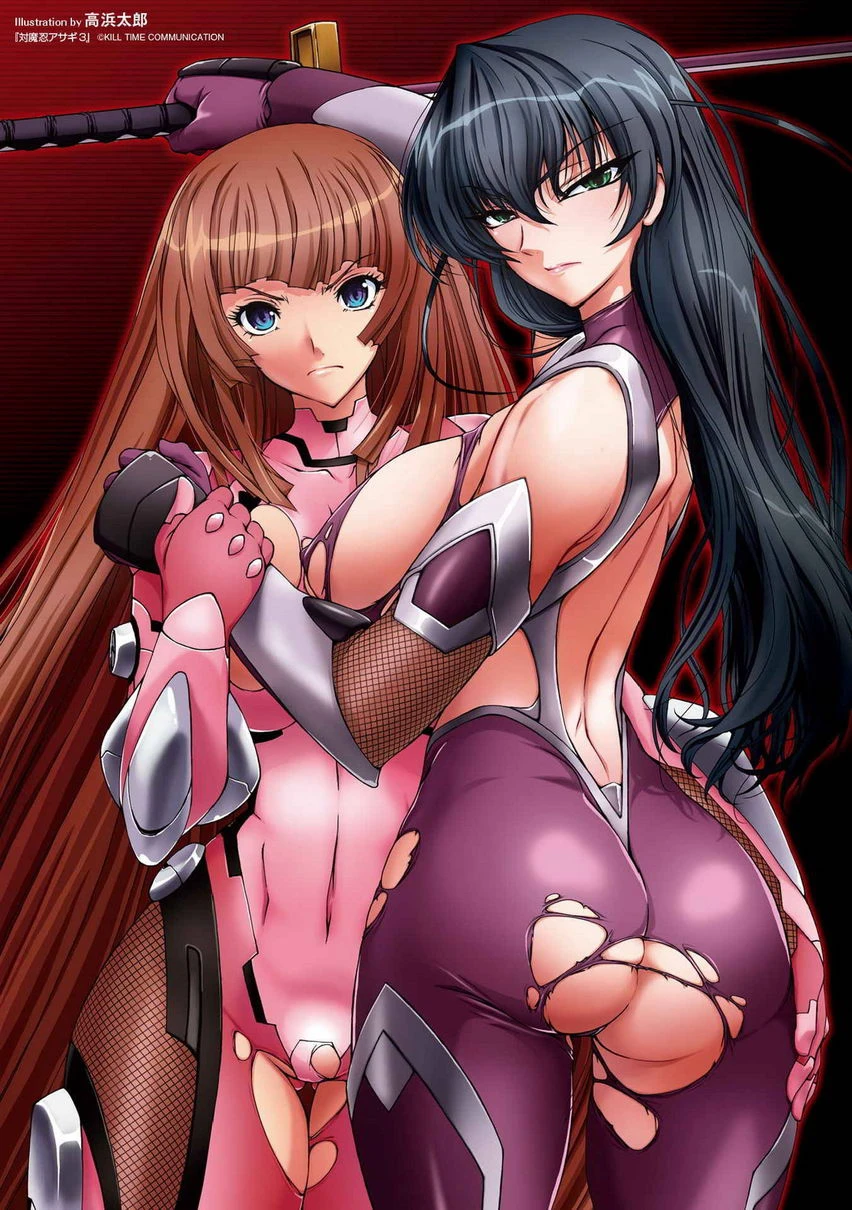 [日本漫画] 对魔忍阿莎姬3 THE COMIC 单本,扶她futa,调教,御姐女王,巨尻#[24P]-24