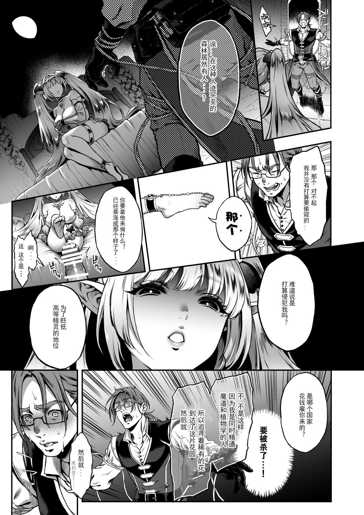 [日本漫画] 悠久の娼エルフ3「夢幻」前編 单本,足控,妖精#[47P]-13