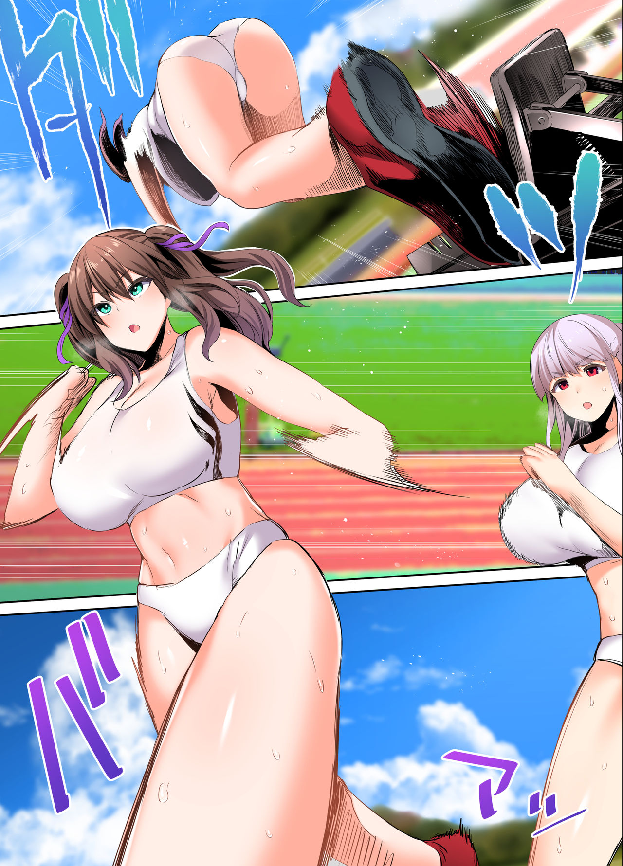 [日本漫画] 陸上部部長と副部長は俺の生オナホ!!!陽毬部長編 单本,巨乳大奶,高潮潮吹,女学生#[87P]-33