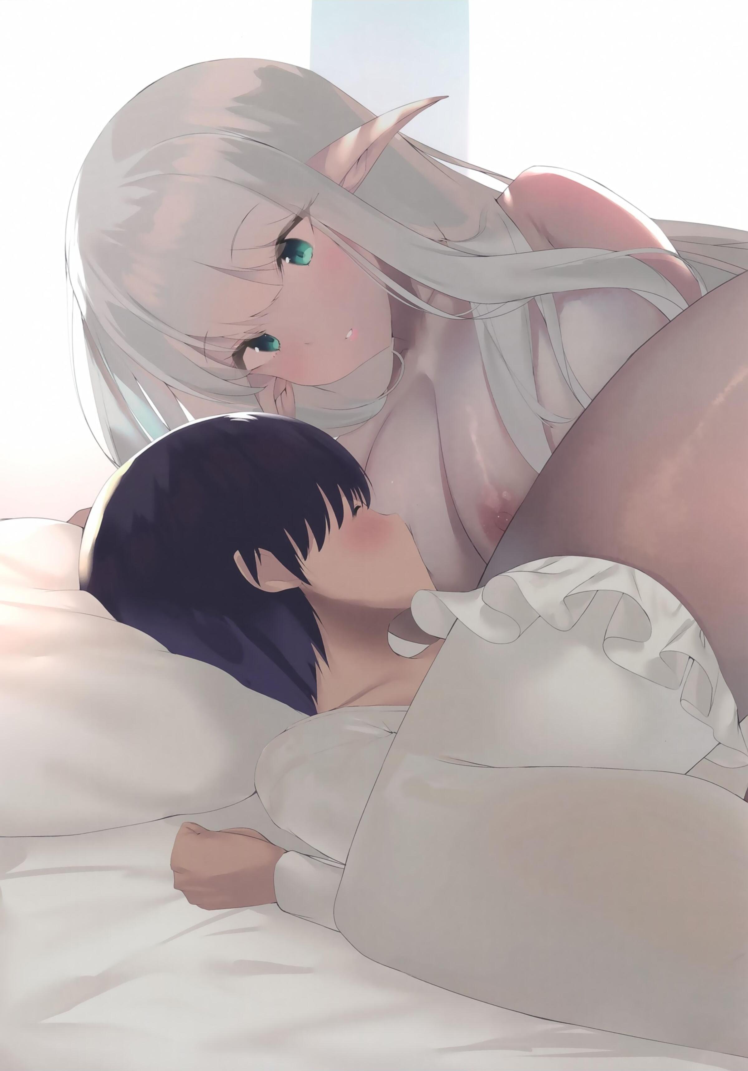 [日本漫画] 与米安涅一起生活 短篇,巨乳大奶,正太控,妖精#[24P]-3