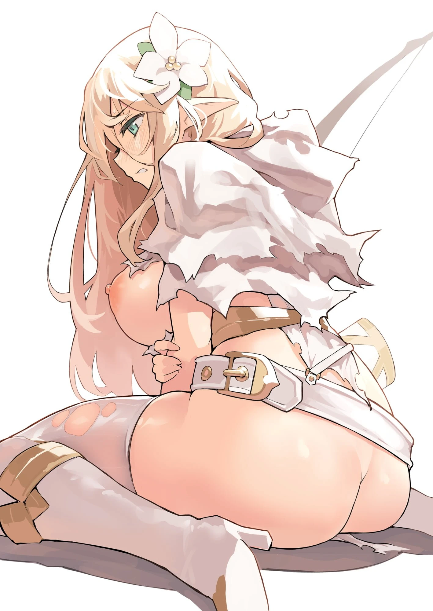 [日本漫画] 对废柴男很温柔的精灵 短篇,巨乳大奶,调教,妖精#[42P]-21