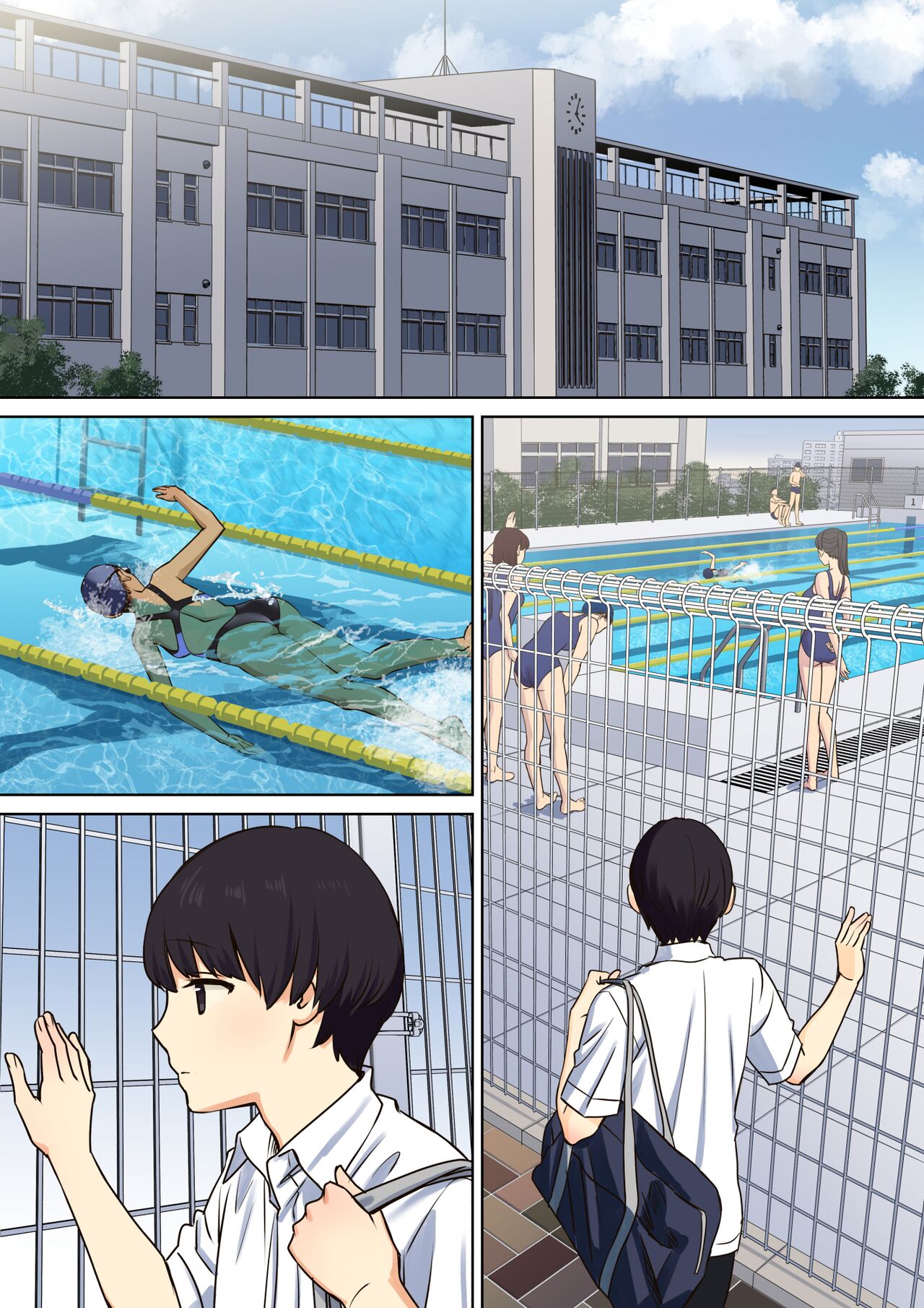 [日本漫画] 彼女のお母さんに童貞を奪われる話1 单本,熟女人妻,巨乳大奶,正太控#[47P]-3