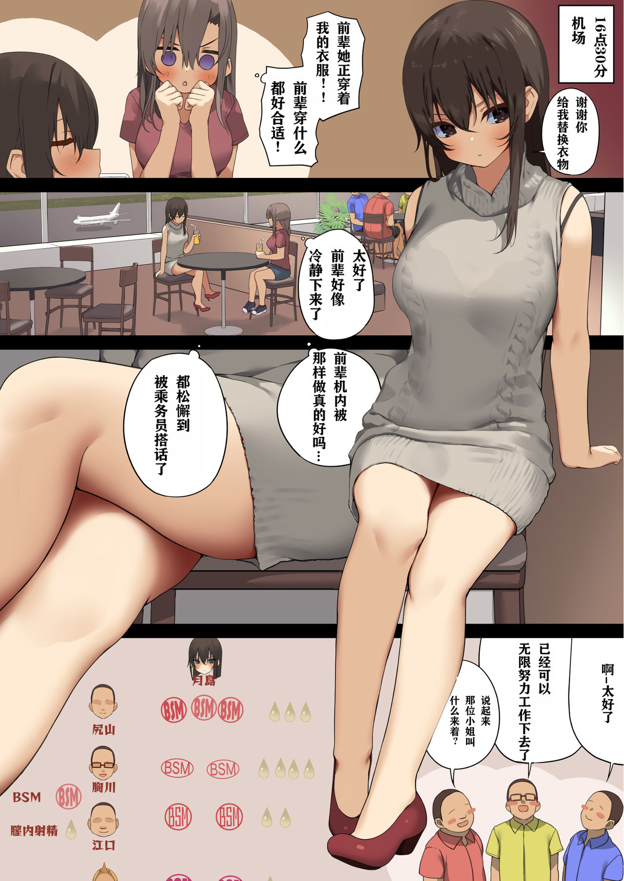 [日本漫画] ビジネスセックスマナー社員旅行編 短篇,群体性交#[67P]-25
