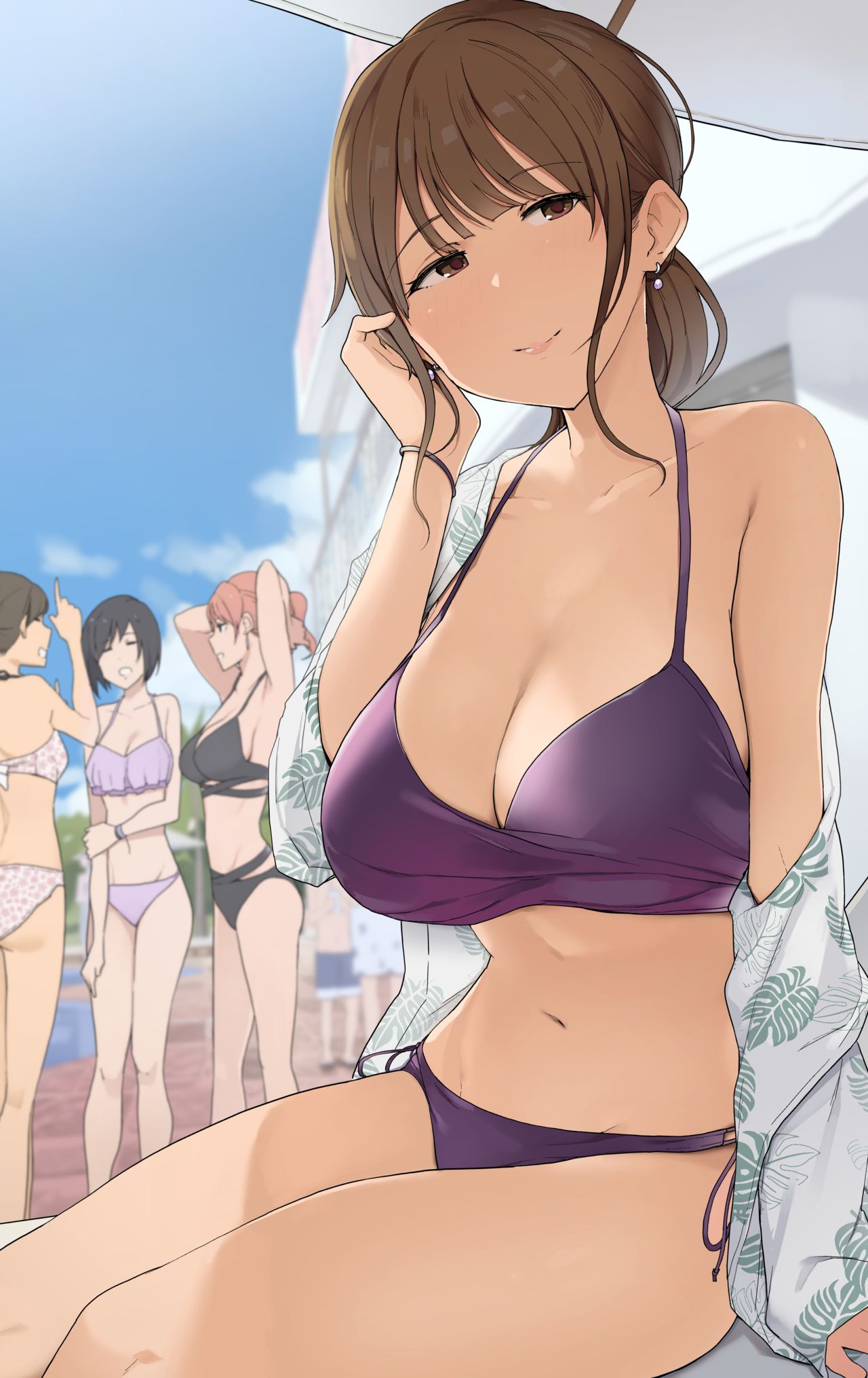 [日本漫画] 普段は甘々なお姉さんに金玉空っぽになるまでお仕置きされる話｜h漫｜单女单男 单本,高潮潮吹#[9P]-2