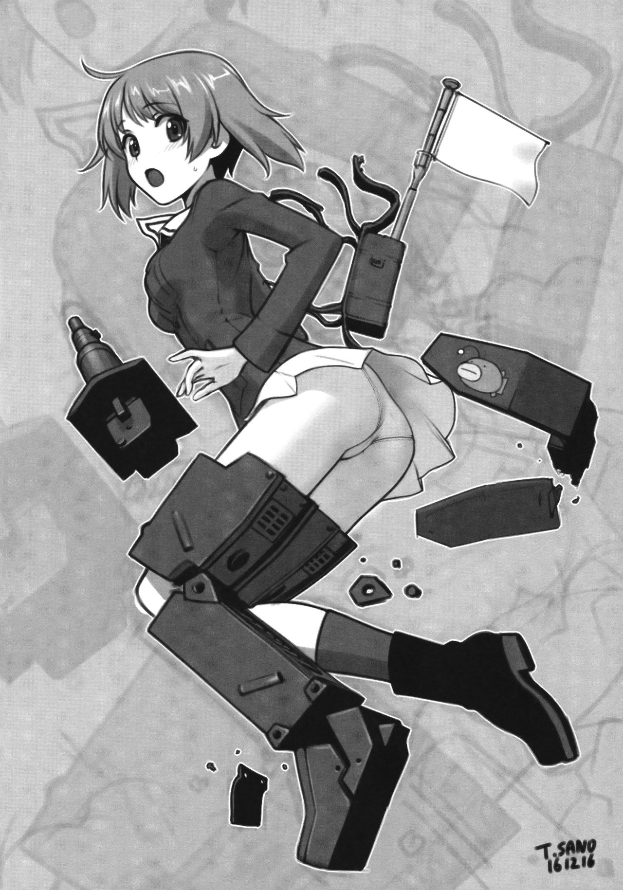 [日本漫画] 西住まほの睡眠姦撮 单本,强奸,巨乳大奶#[32P]-28