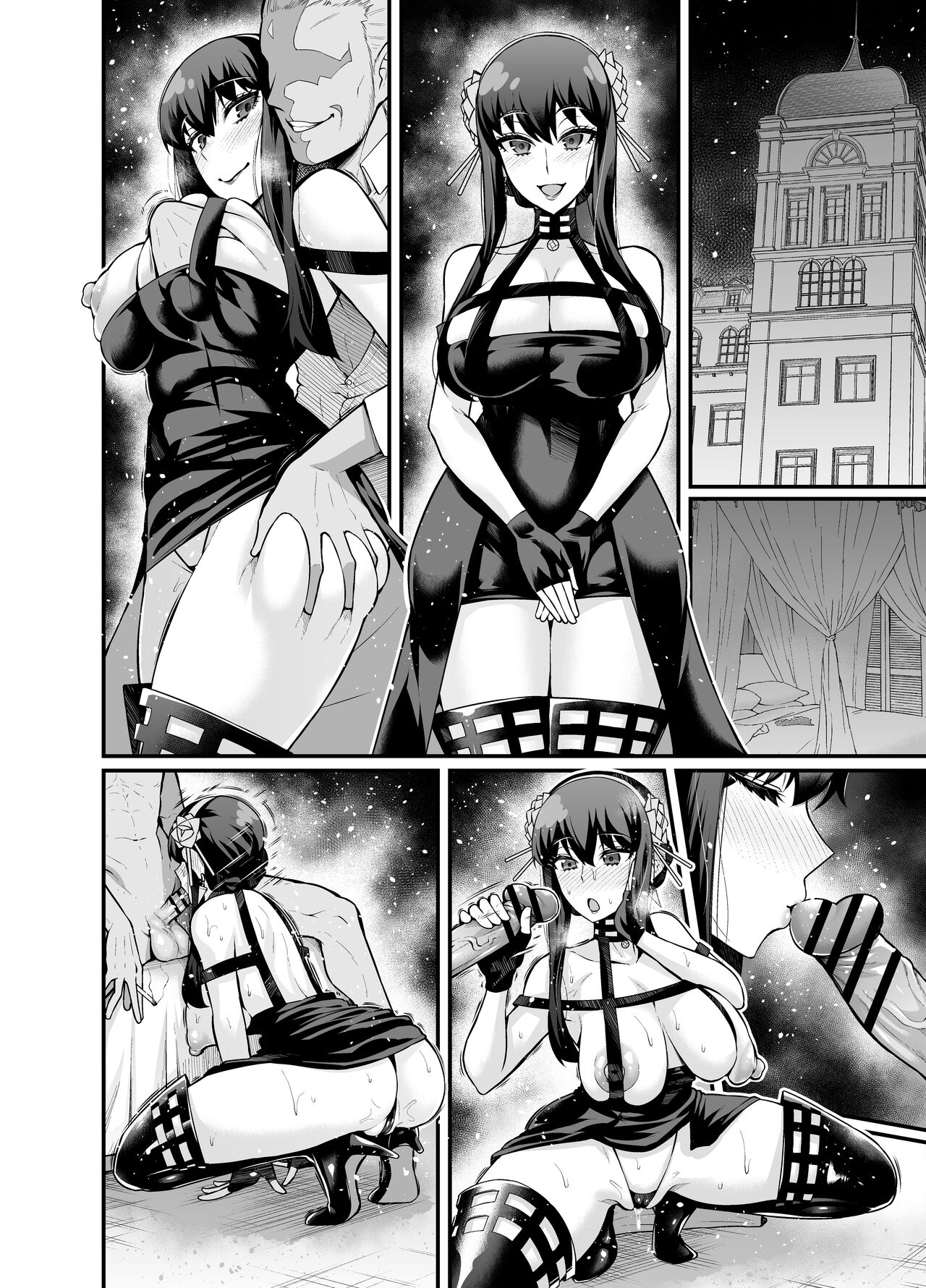 [日本漫画] ヨルさん、数年前のお仕事… 单本,巨乳大奶#[9P]-6