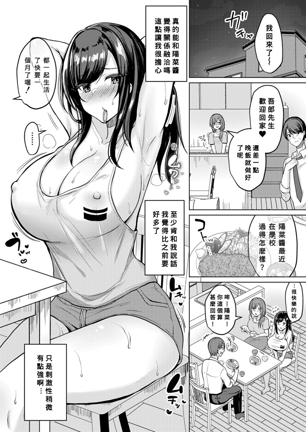 [日本漫画] 巨乳連れ子の性欲が強すぎる話 前編 单本,不伦,巨乳大奶#[26P]-2
