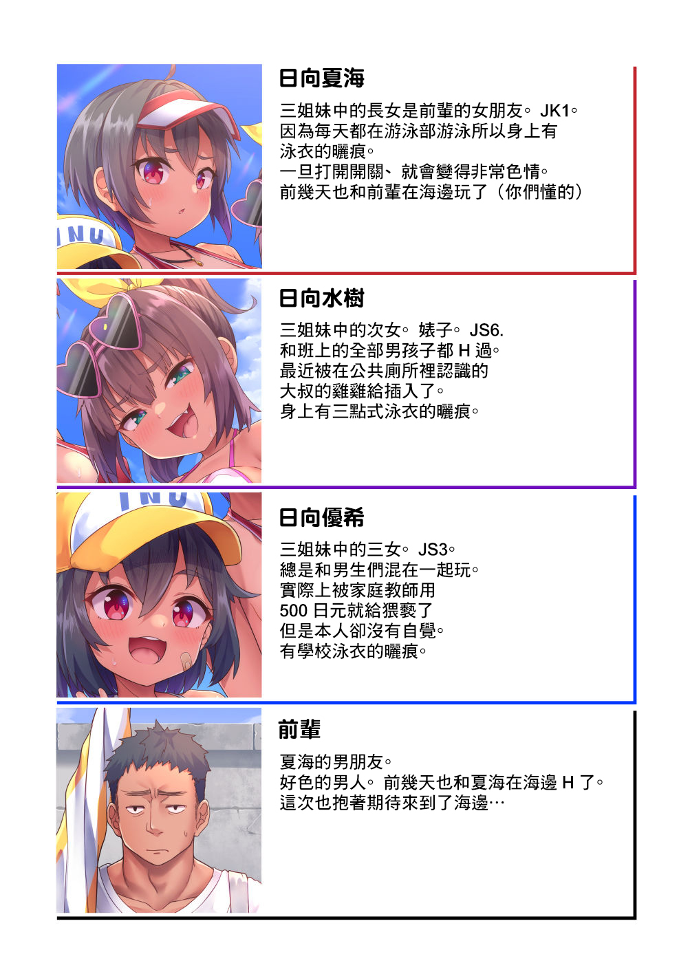 [日本漫画] ビーチであそぼ 短篇,萝莉#[41P]-9