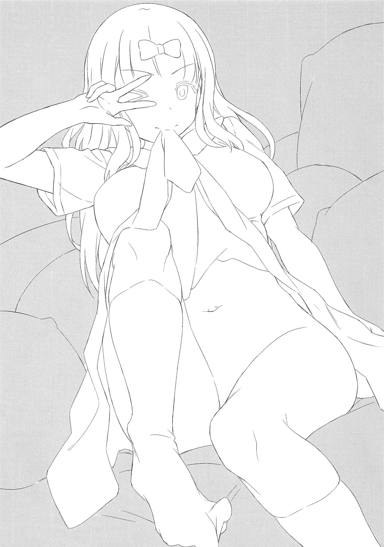 [日本漫画] EROCHIKA! 单本,女学生,处女,黑丝丝袜,巨乳大奶#[26P]-2