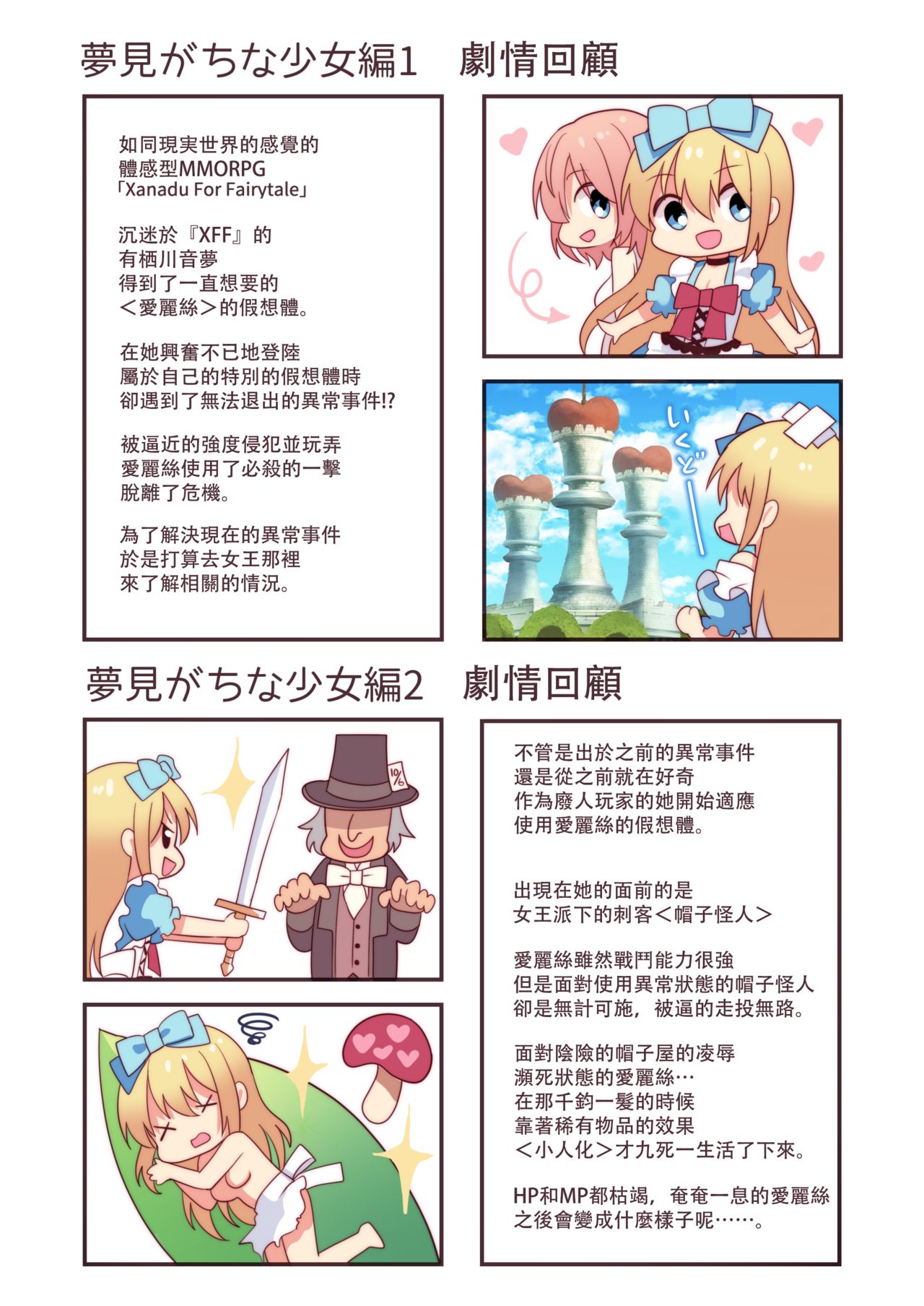 [日本漫画] 仮想童話は危険がいっぱい!?夢見がちな少女編3 单本,肛门,强奸#[45P]-2