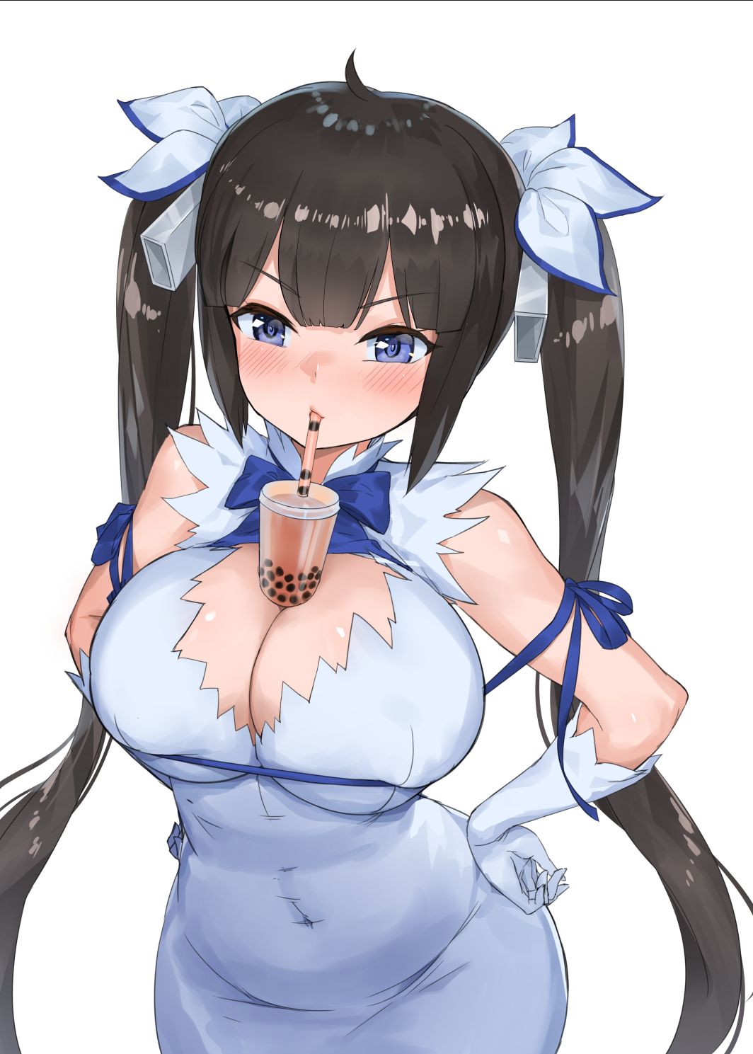 [日本漫画] [AOKIHOSHI (Akaiguppy)] Dungeon no Ana Sono (Dungeon ni Deai o Motomeru no wa Machigatteiru Darou ka) [Chinese]  单本,3P,马尾辫,群P,丝袜#[26P]-26