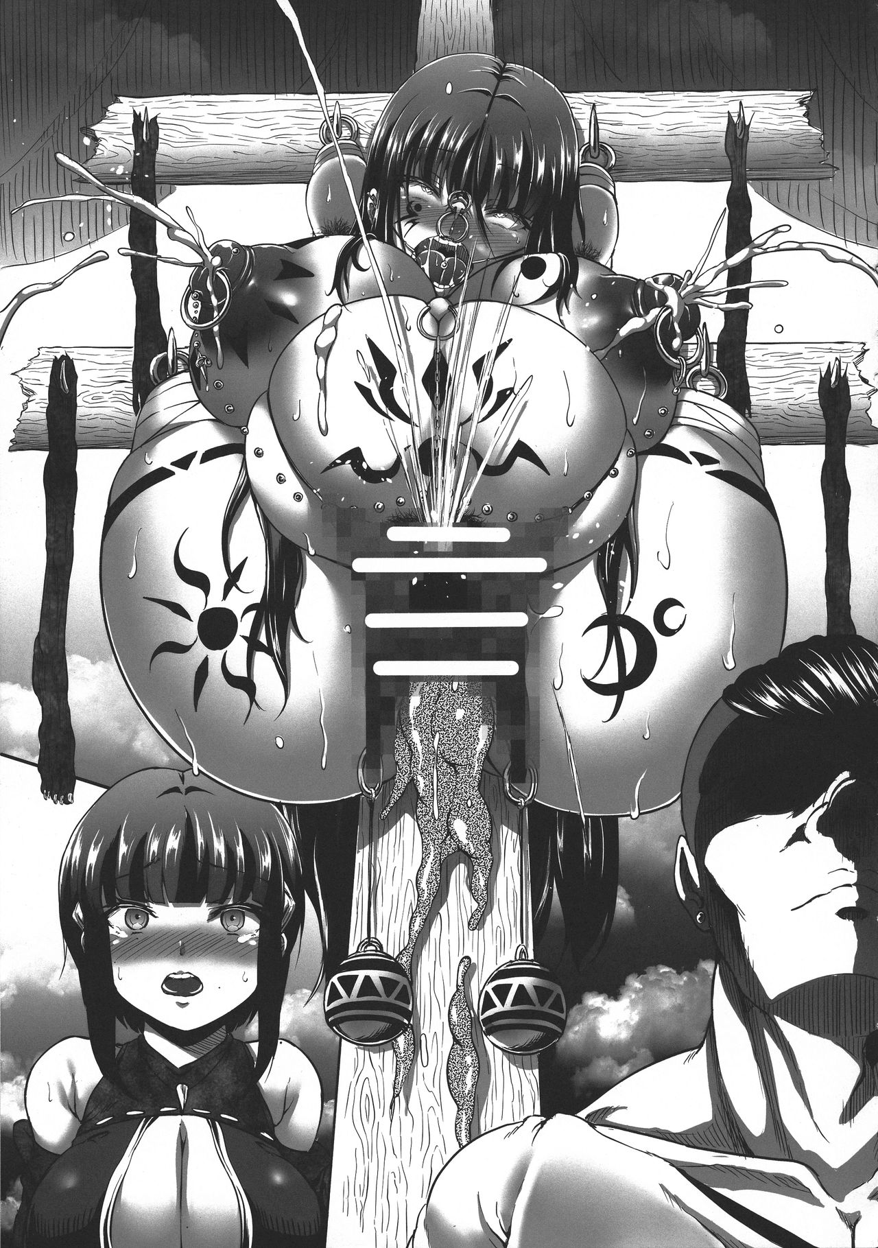 [日本漫画] (C95) [X∞MODEL (X∞MODEL)] GUND CUNNUM vol.3 [Chinese]  单本,高潮潮吹,巨乳大奶,毛茸茸,怀孕#[44P]-4