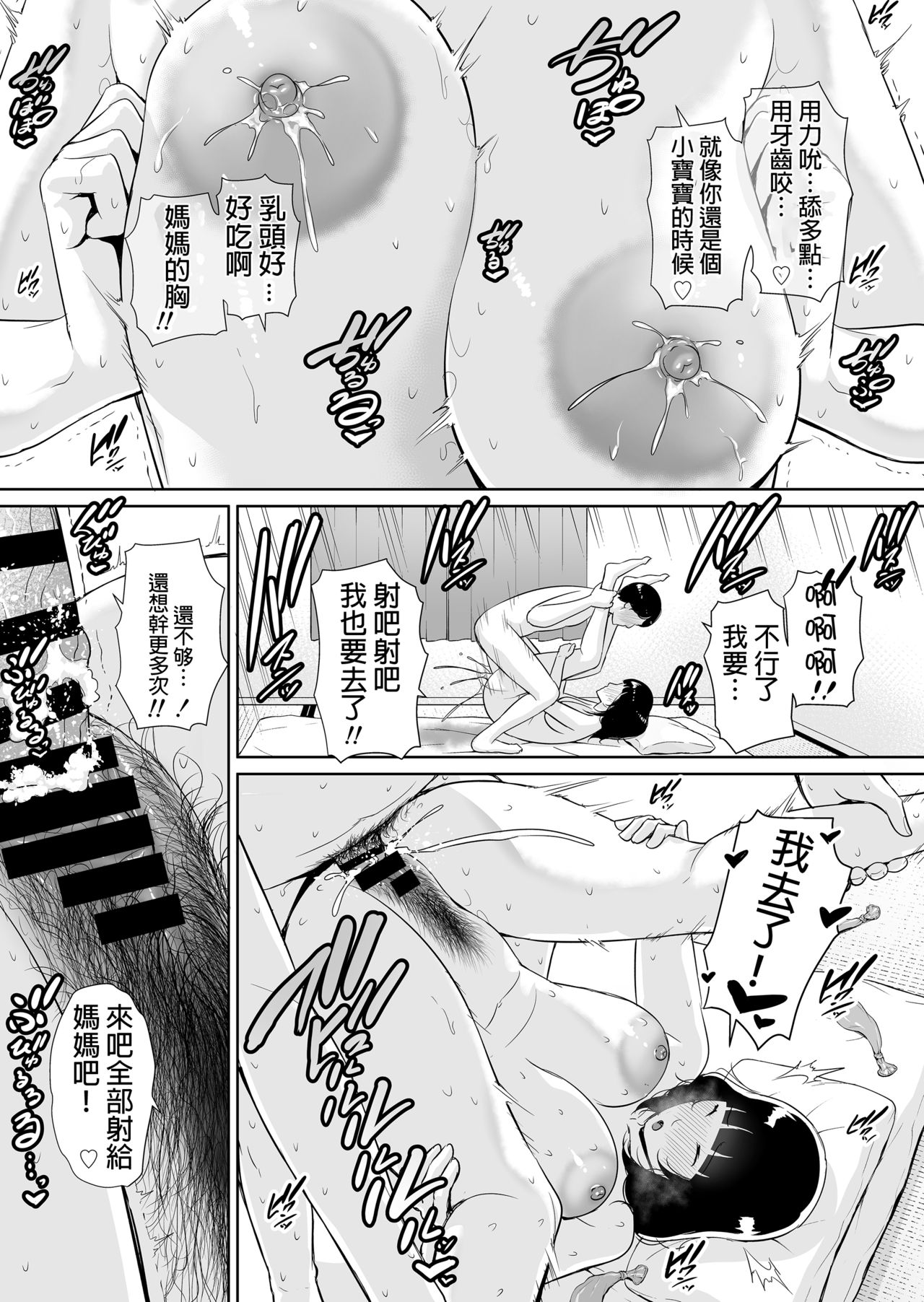 [日本漫画] 息子に跨る日 ～母と息子のハメ撮り記録 单本,熟女人妻,不伦#[41P]-34