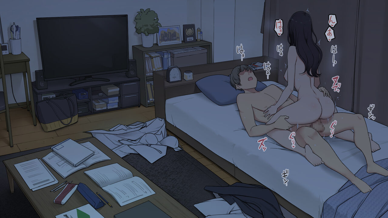 [日本漫画] 先輩の家で試験勉強教えてもらって夕方に帰る予定だった女子大生の一日 单本,御姐女王#[34P]-28