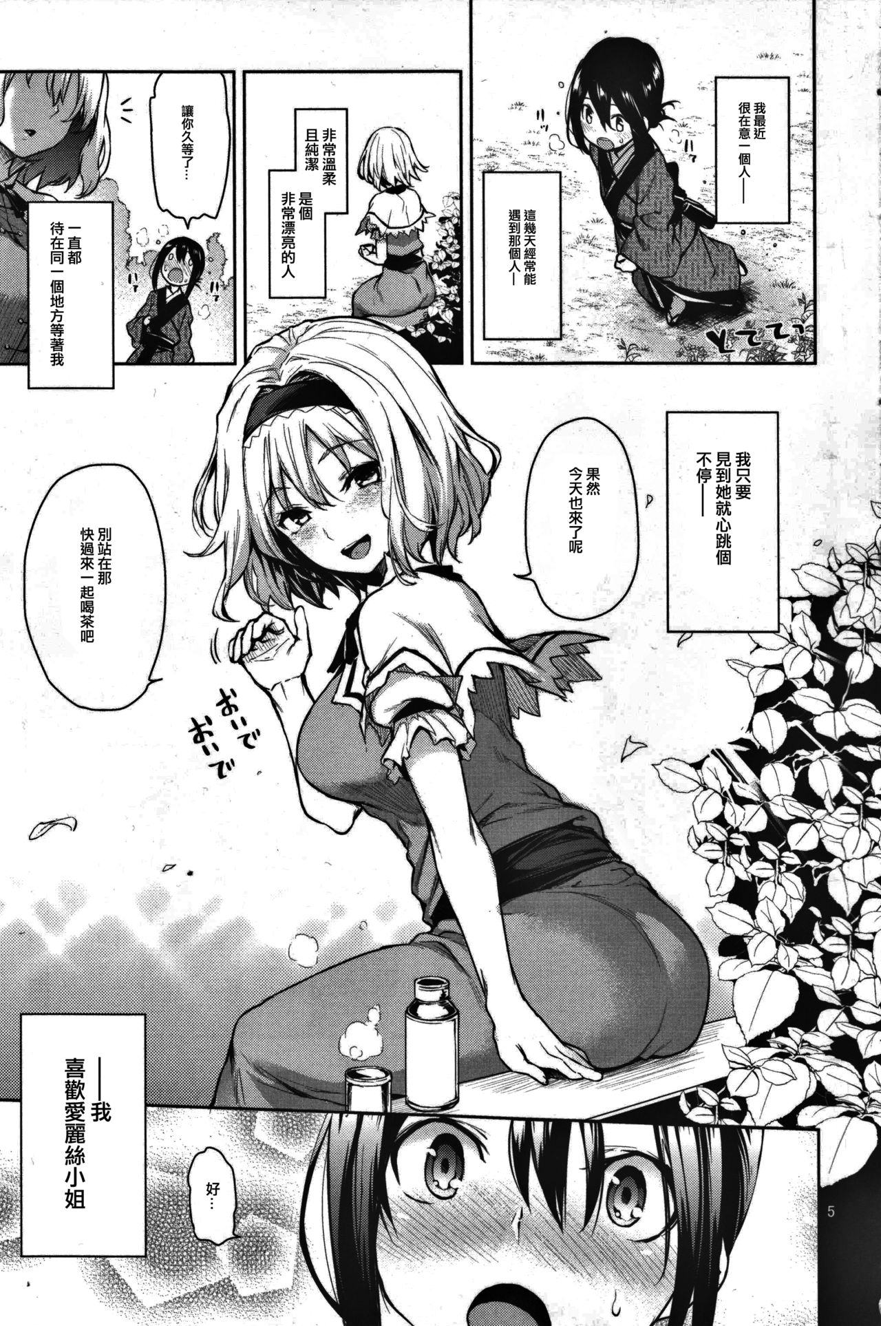 [日本漫画] (C91) [Anmitsuyomogitei (Michiking)] Karakai Jouzu no Alice-san! (Touhou Project) [Chinese] 单本,正太控,药娘伪娘,单女,单男,丝袜#[25P]-2