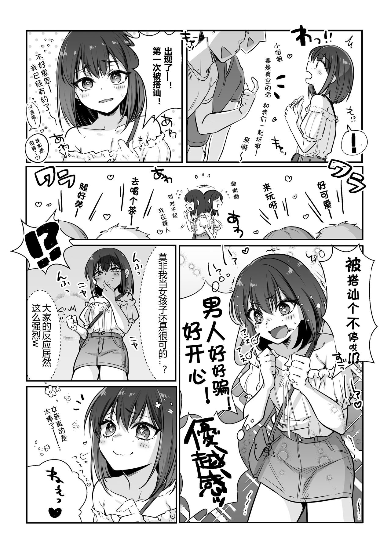 [日本漫画] 初心者女装男子♂をメス堕ちさせてみた! 单本,肛门,同性,药娘伪娘#[24P]-4