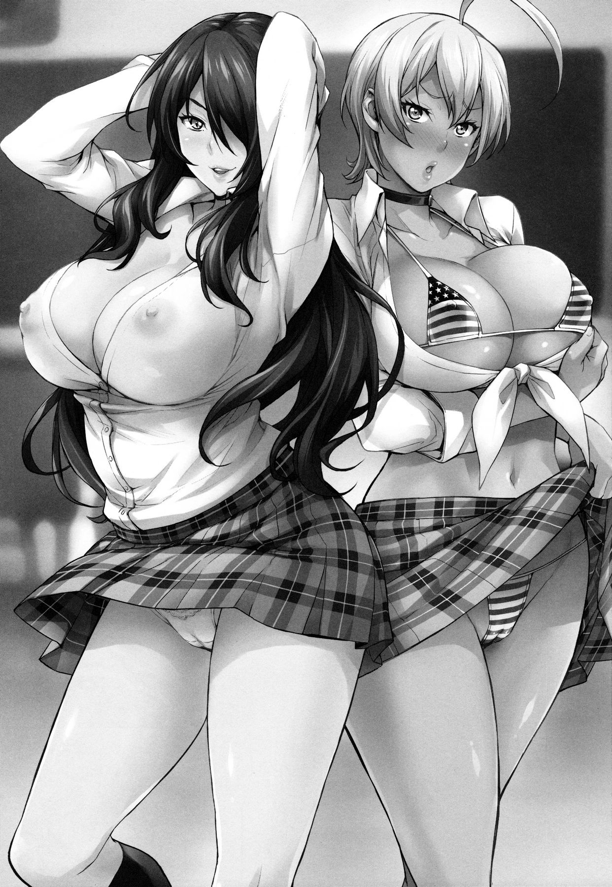 [日本漫画] (C90) [Mix Fry (Takurou)] Oagariyo! (Shokugeki no Soma)  单本,眼镜,高潮潮吹,黑丝丝袜,强奸,巨乳大奶#[26P]-2