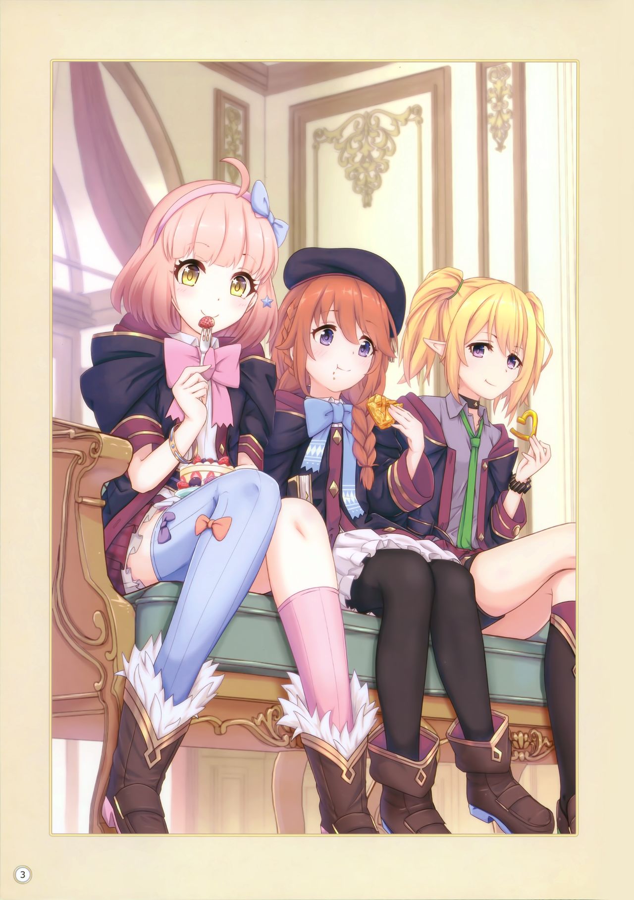 [日本漫画] (C97) [MIDDLY (Midorinocha)] Colorful Connect 3rd:Dive (Princess Connect! Re:Dive)  单本,萝莉,单男,群P,丝袜#[27P]-2