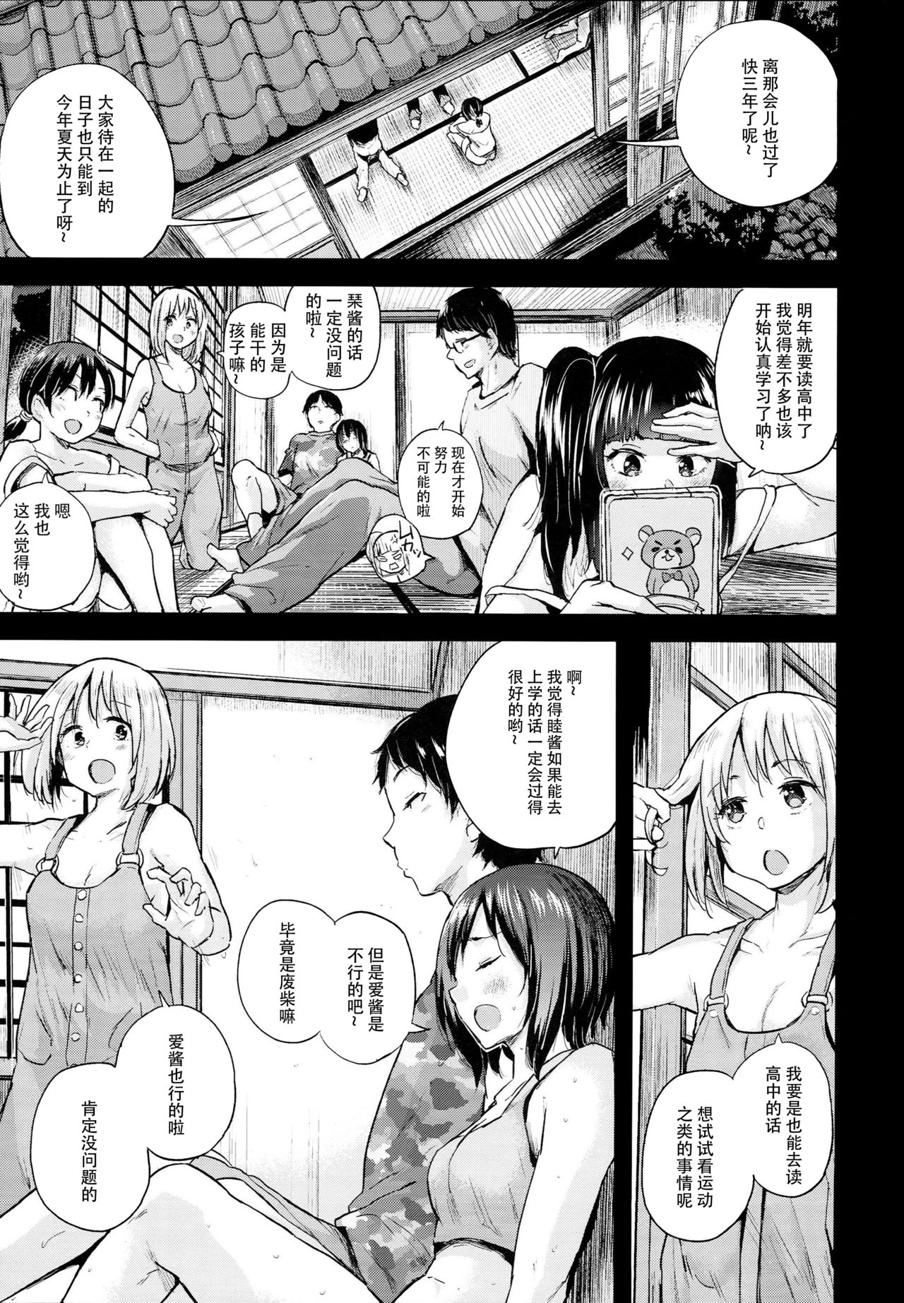 [日本漫画] (C93) [Brilliant Thunder (Yumeno Tanuki)] Oya ni Naisho no Iedex 6 - Dekichatta Hen   单本,口交,群P,内射中出#[26P]-4