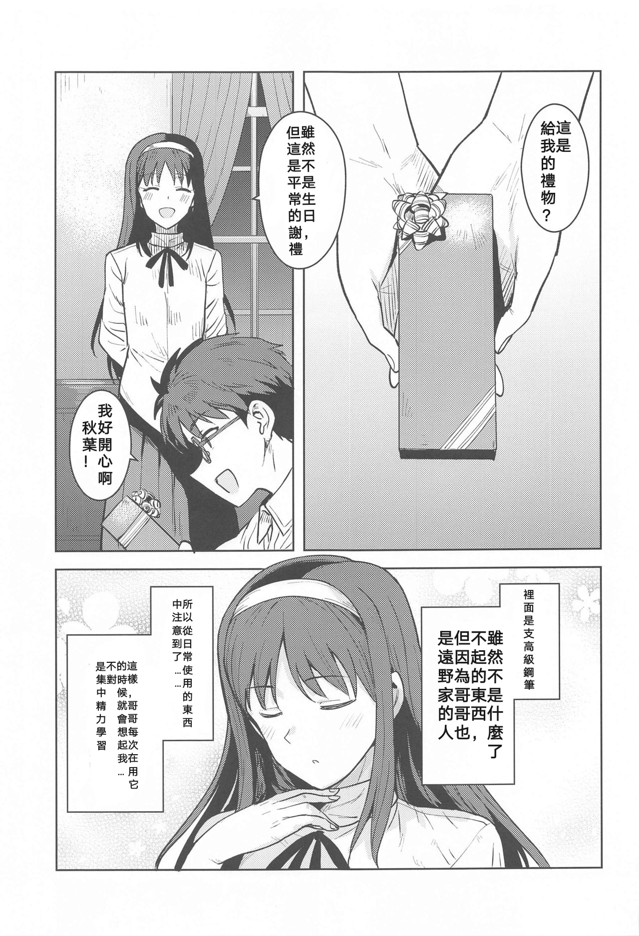 [日本漫画] (Dai 2-Kai Ultra Summer Festa) [PLANT (Tsurui)] Akiha-sama no Present (Tsukihime) [Chinese] 单本,单女,连裤袜,泳装#[33P]-2