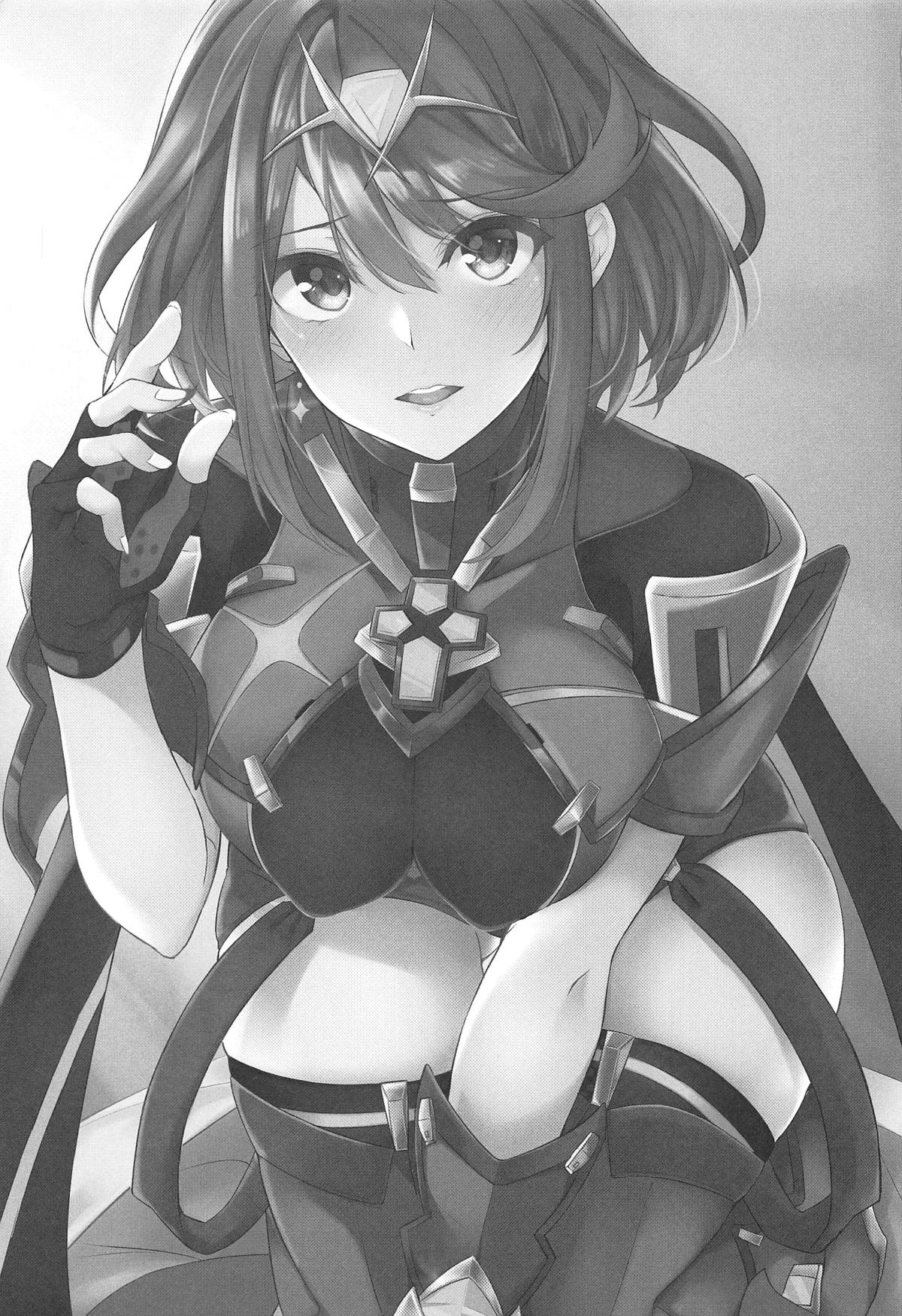 [日本漫画] (SC2019 Spring) [Toratepotto (Tetora)] Rakuen (Xenoblade Chronicles 2) [Chinese] [  单本,正太控,单女,单男,丝袜#[22P]-2