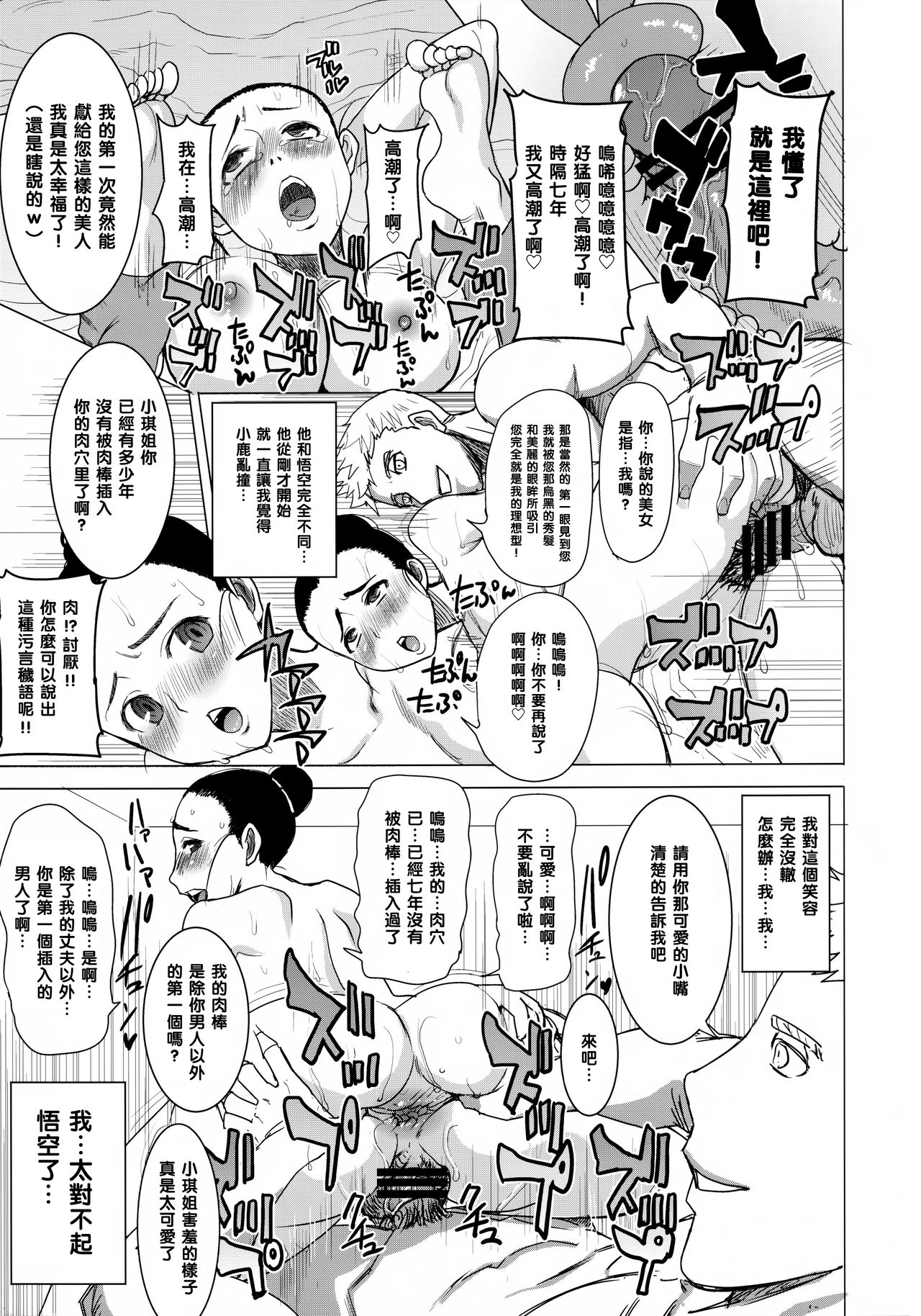 [日本漫画] [Namakemono Kishidan (Tanaka Aji)] DELIVERY NIKU BENKI (Dragon Ball Z)  单本,高潮潮吹,熟女人妻,巨乳大奶,群P#[31P]-20